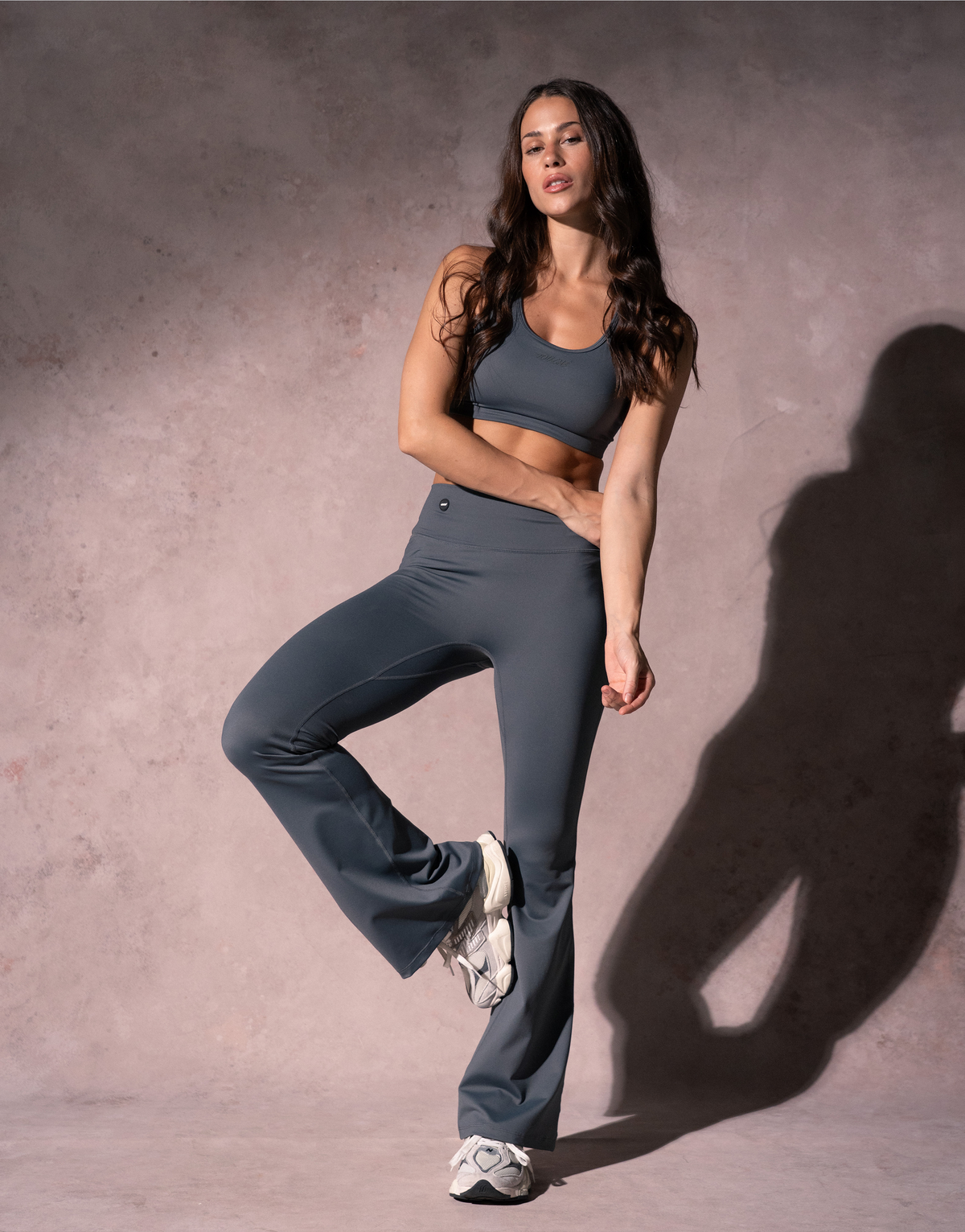OXFORD GREY TOP