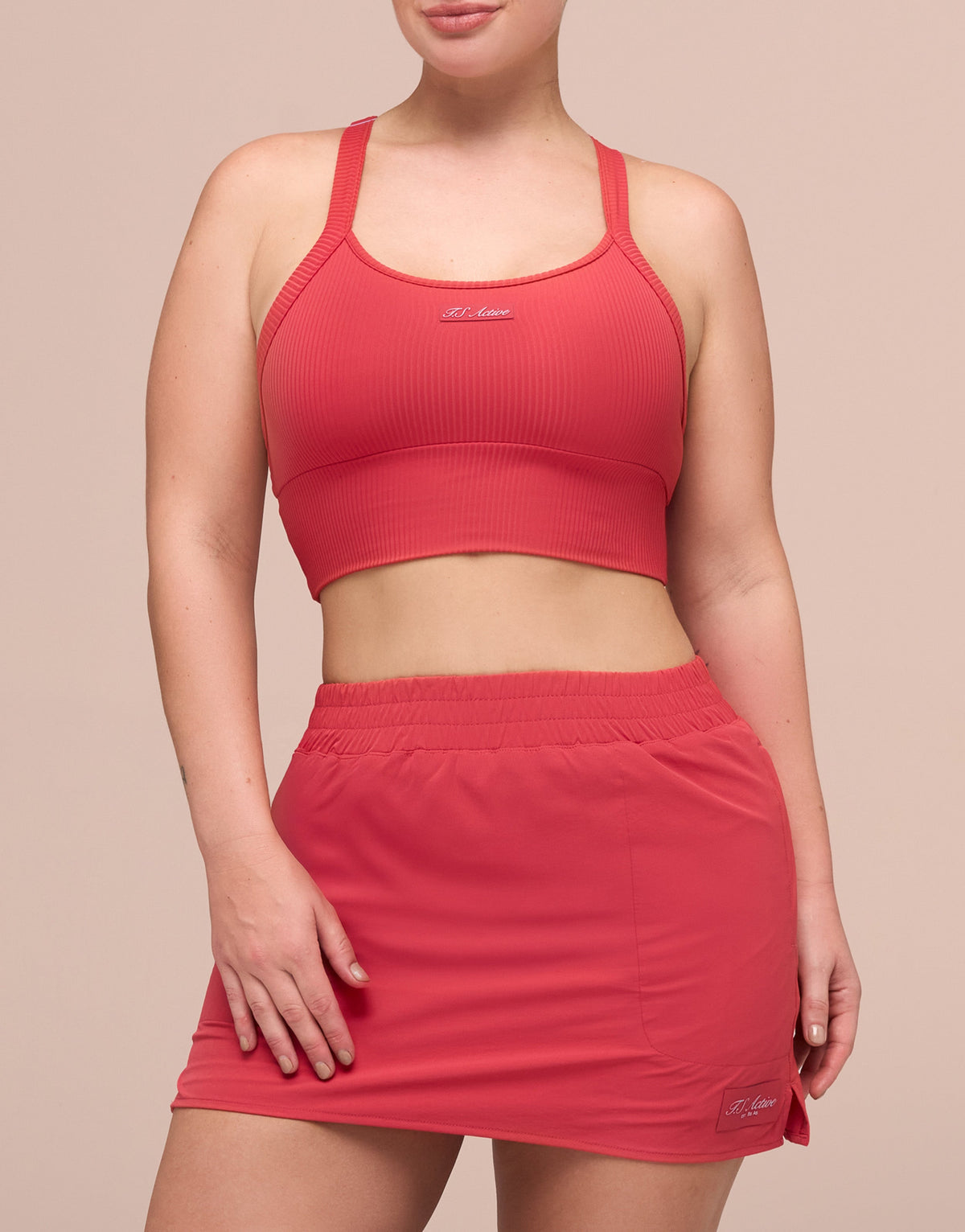 SPRING CORAL TOP