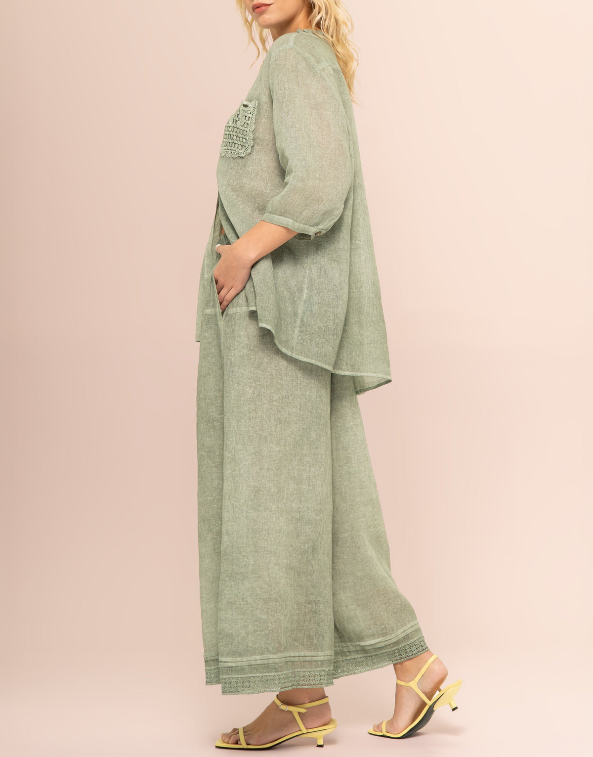 CAMISA ADELE VERDE