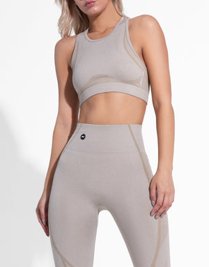 BASIC BEIGE BRA SEAMLESS
