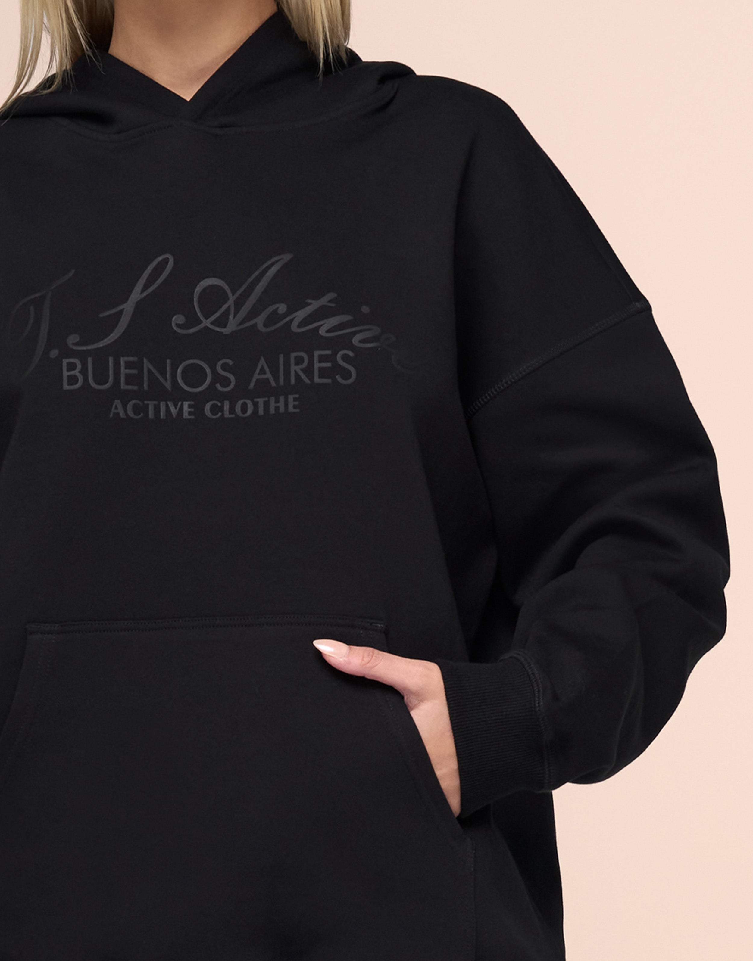 VERSALLES BLACK HOODIE