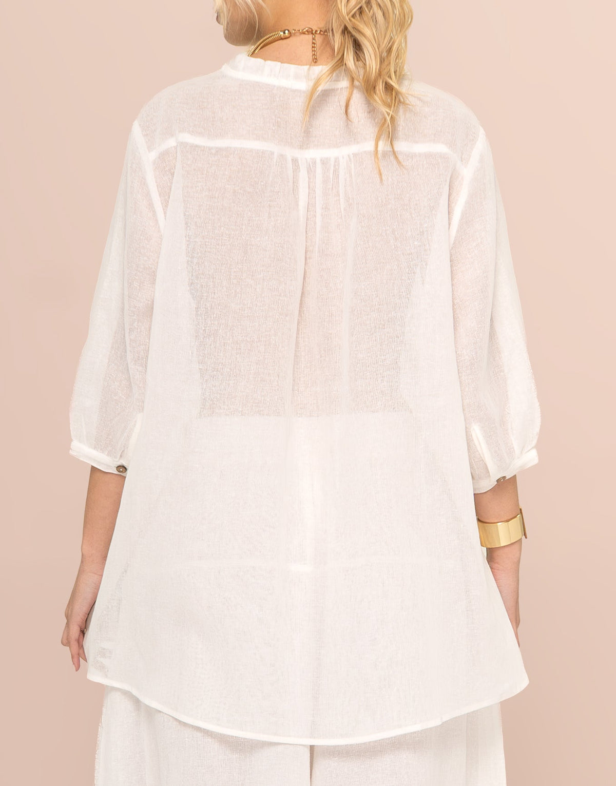CAMISA ADELE BLANCA