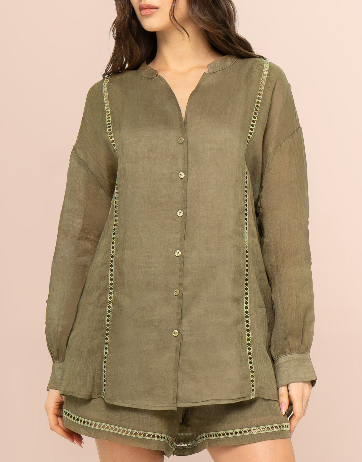 CAMISA MELANIE OLIVA