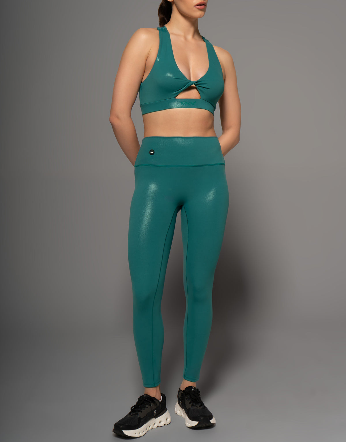 GREEN SHINE LEGGING