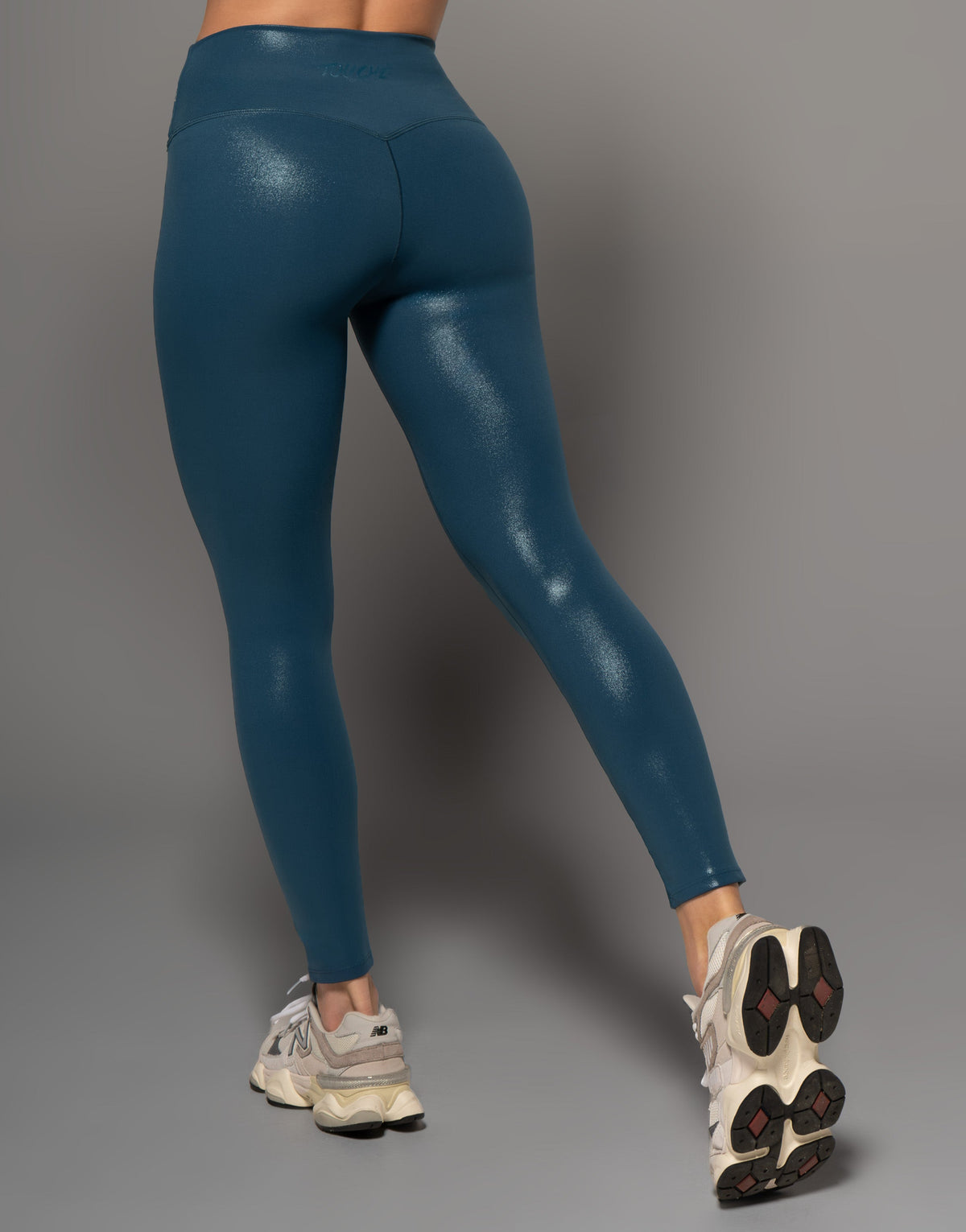 NAVY SHINE LEGGING