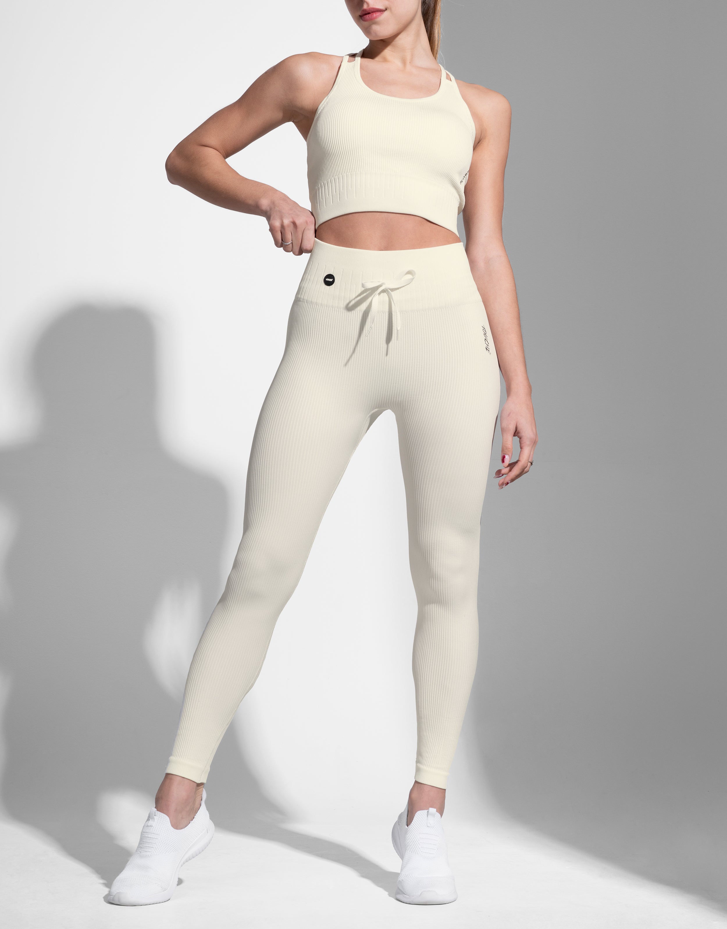 WHITE CORD TOP SEAMLESS