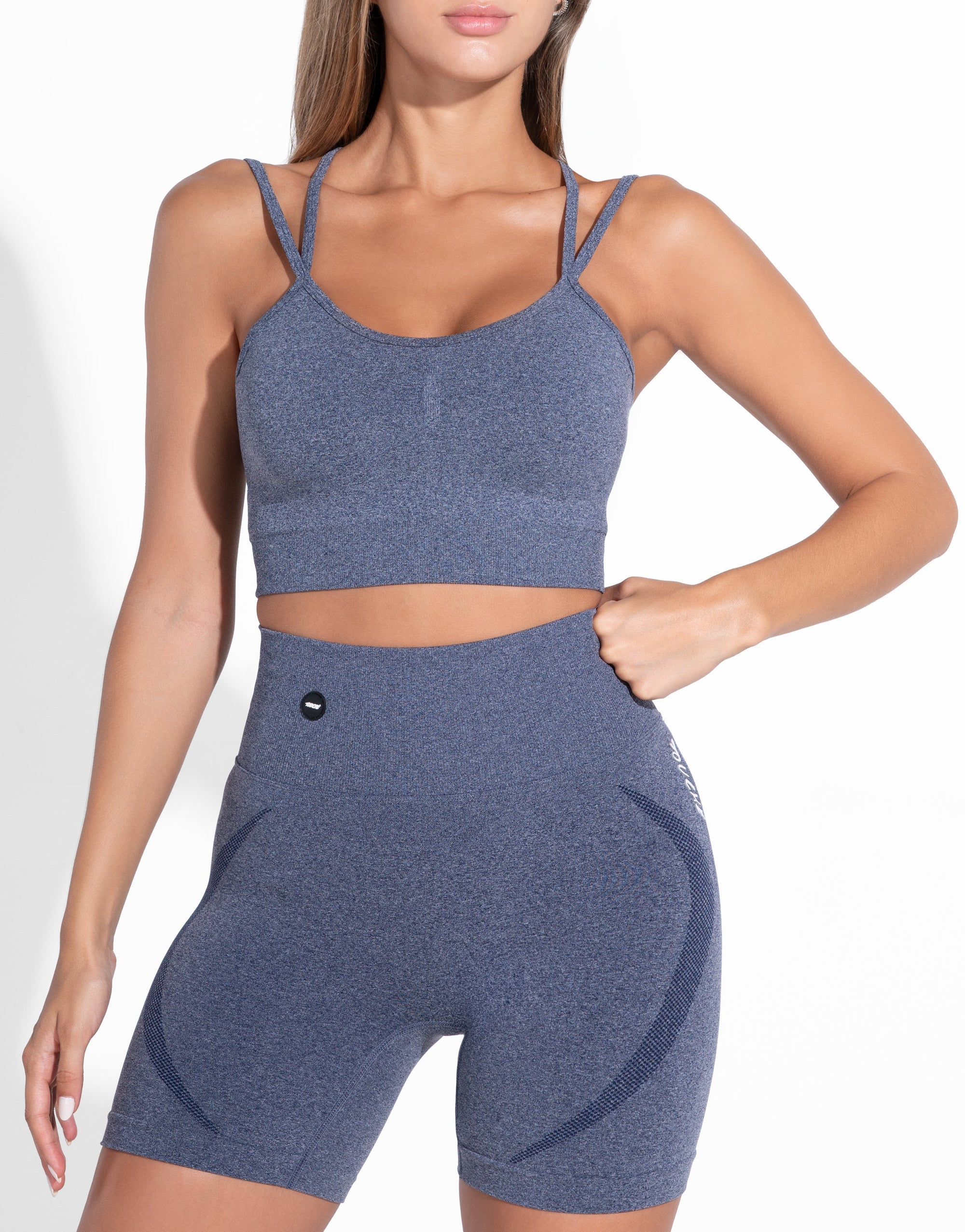 AERO NAVY TOP SEAMLESS