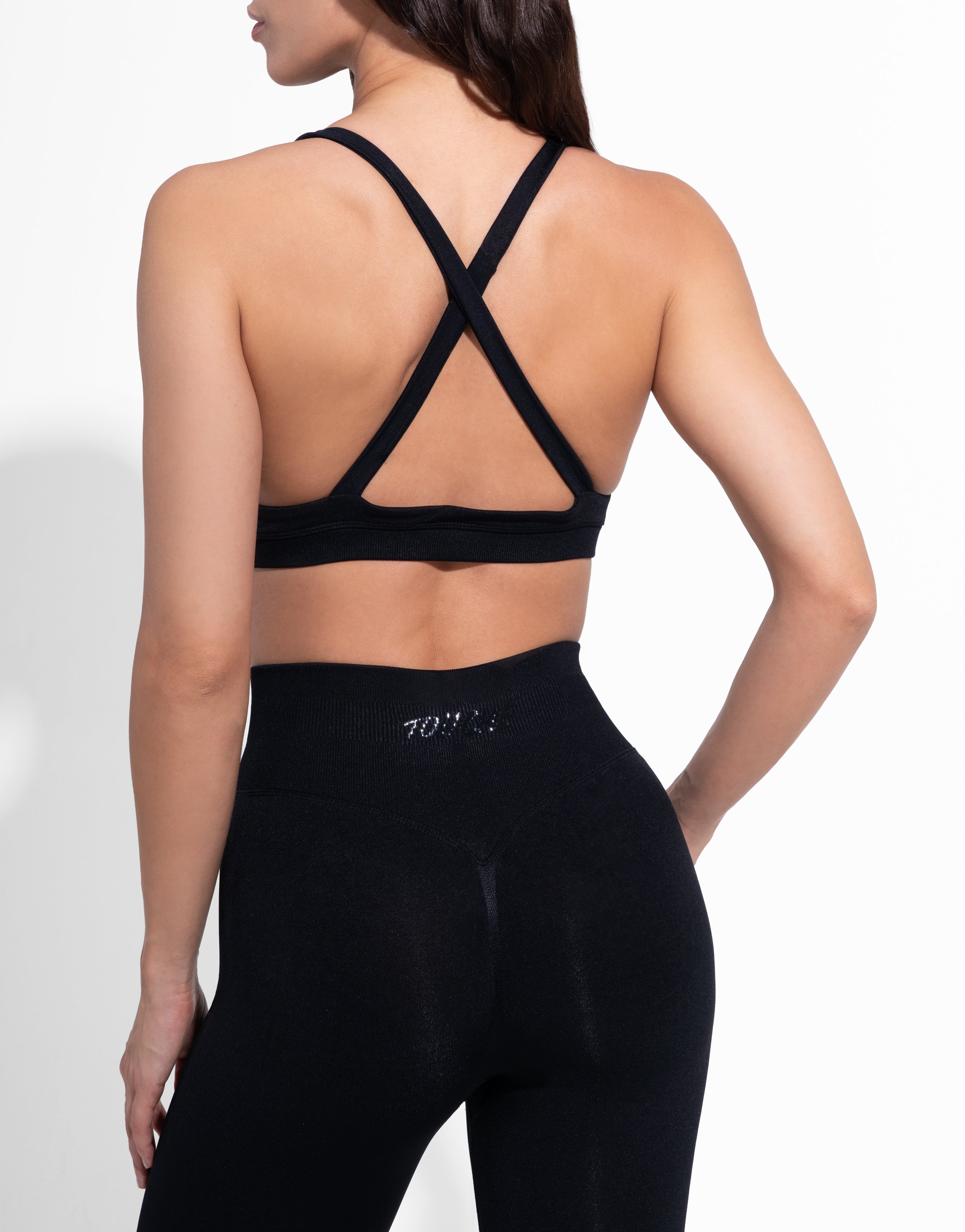 ELASTIC BLACK TOP SEAMLESS