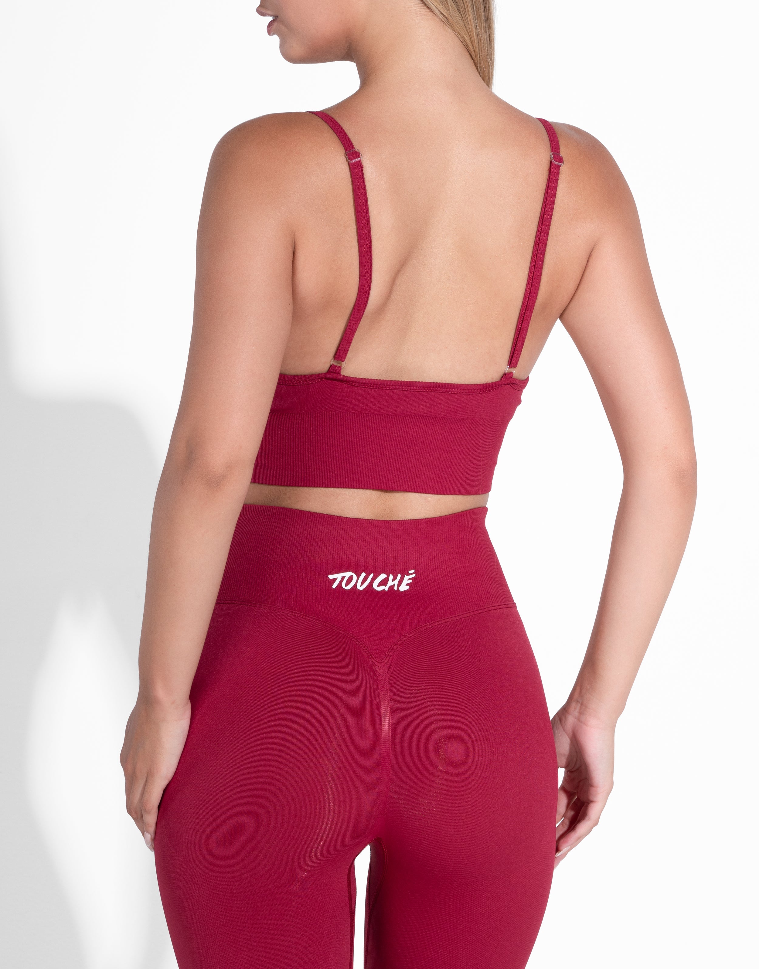 FLEX BURGUNDY BRA SEAMLESS