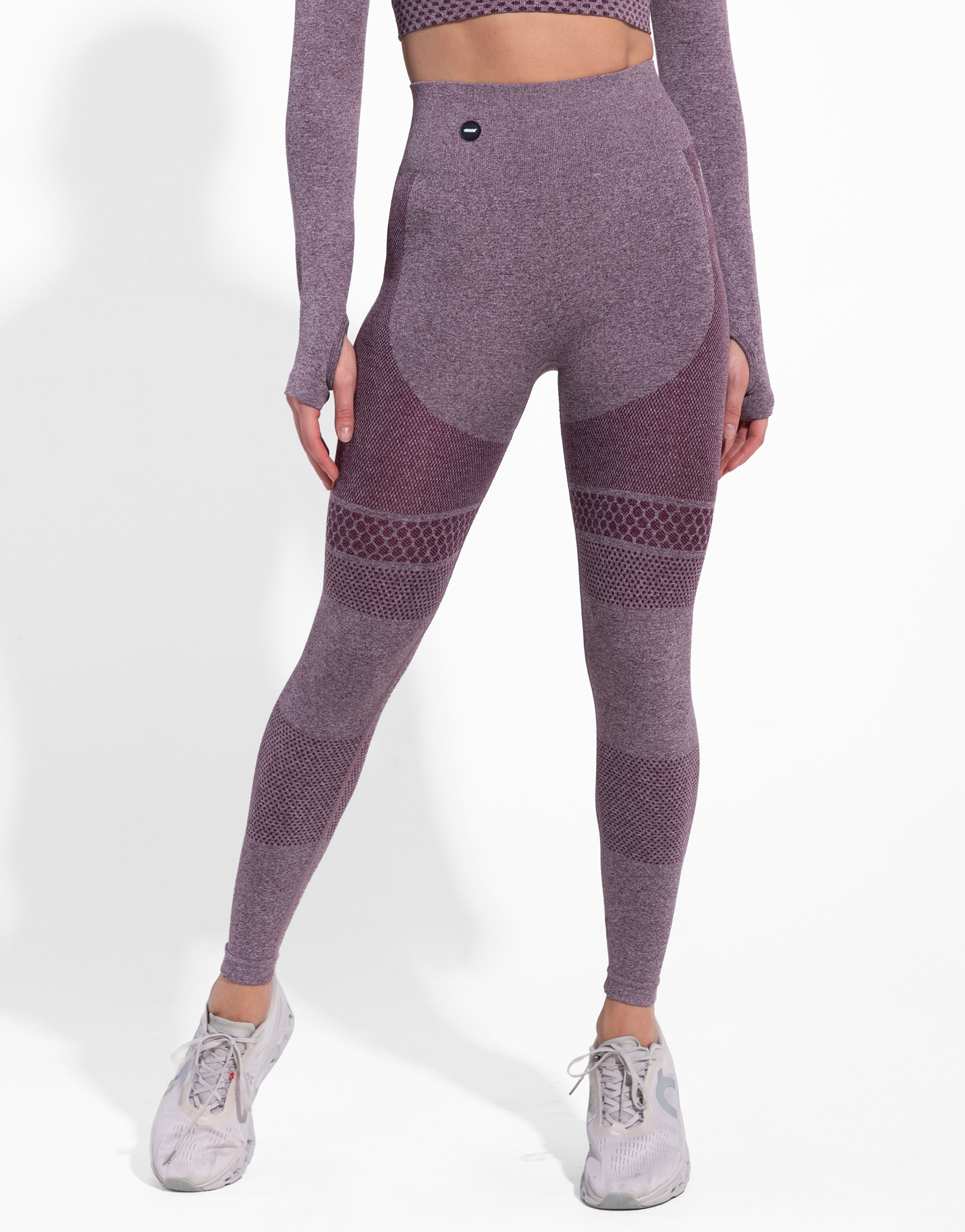POWERFIT BURGUNDY SEAMLESS