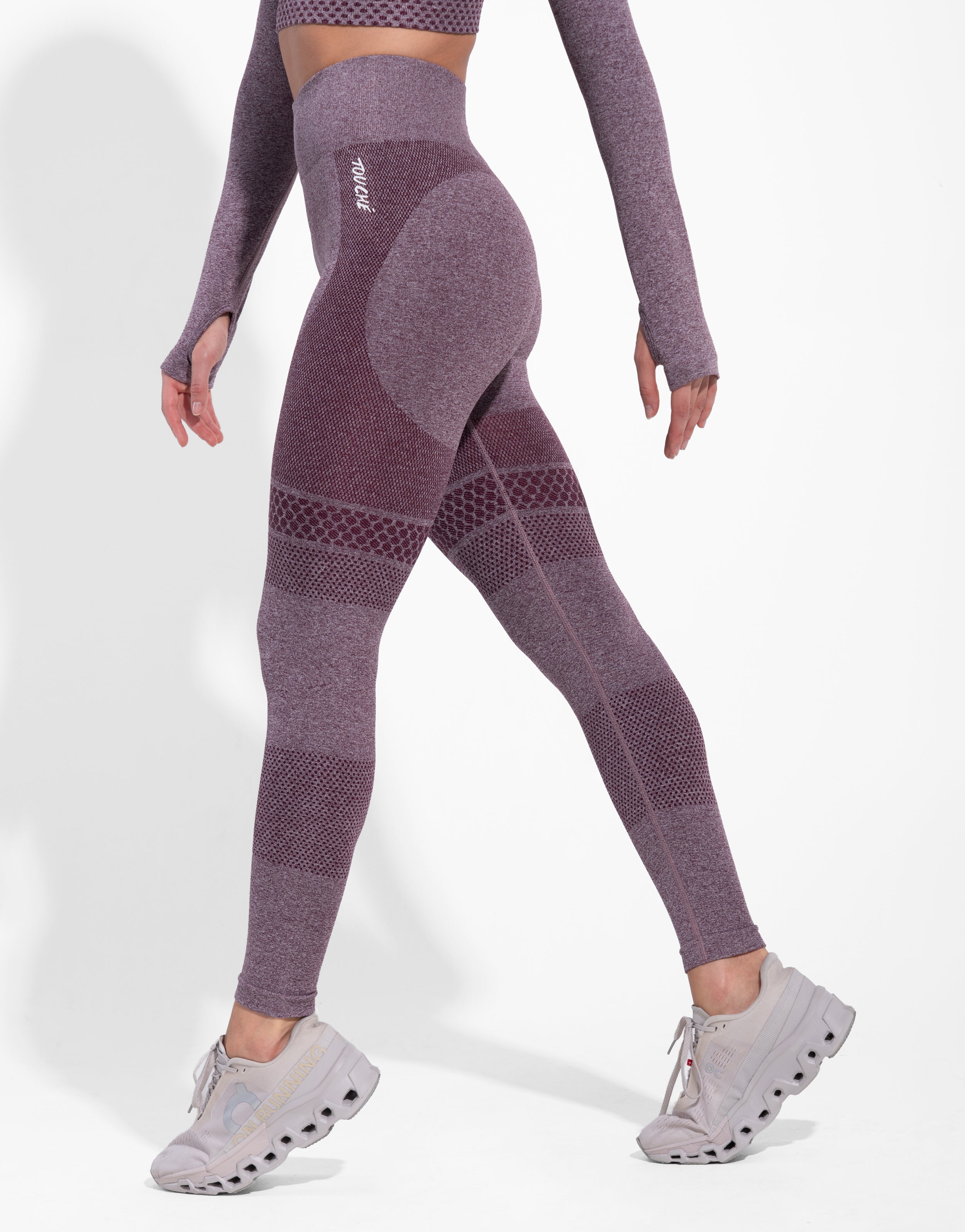 POWERFIT BURGUNDY SEAMLESS