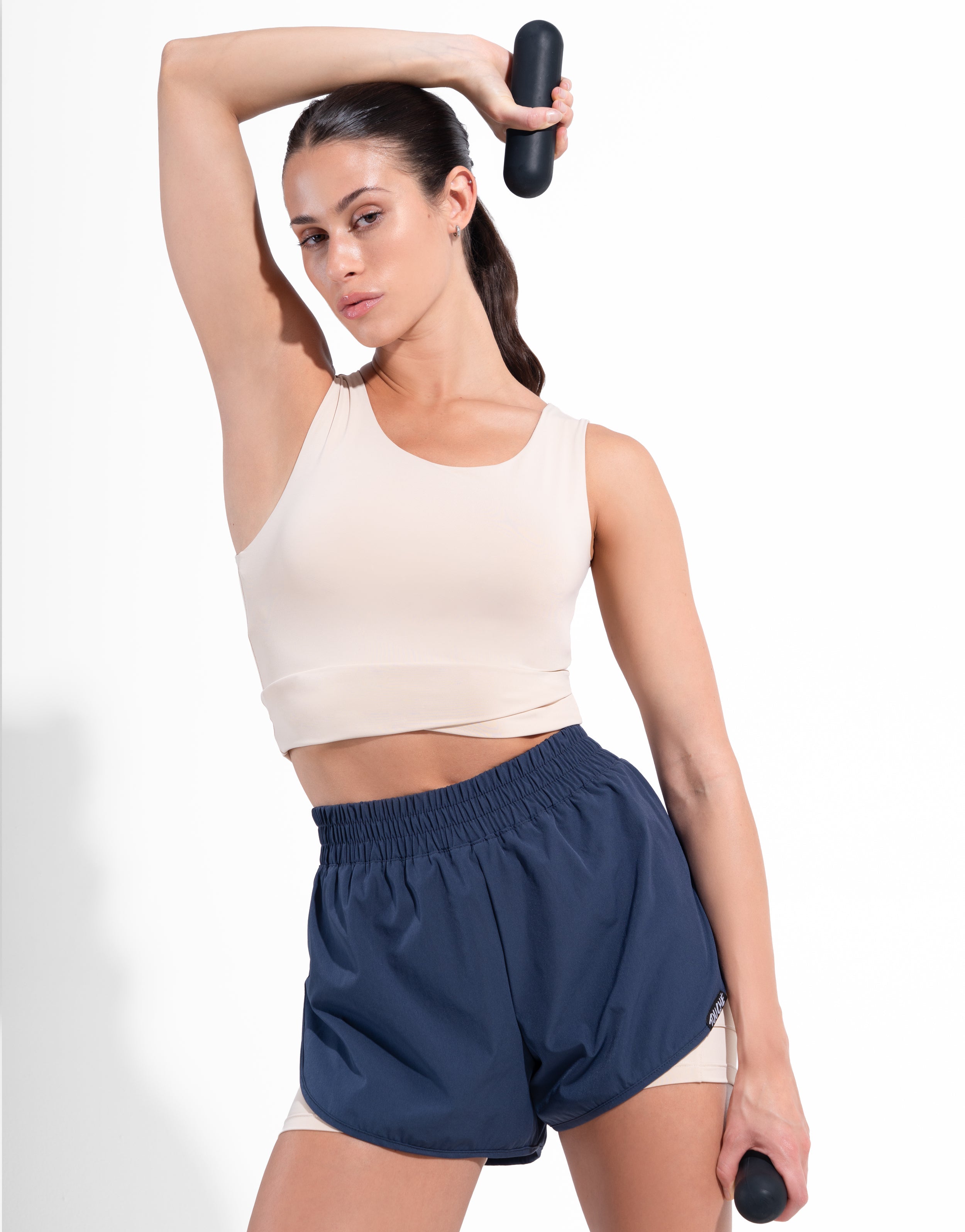RUNNING NAVY SHORT