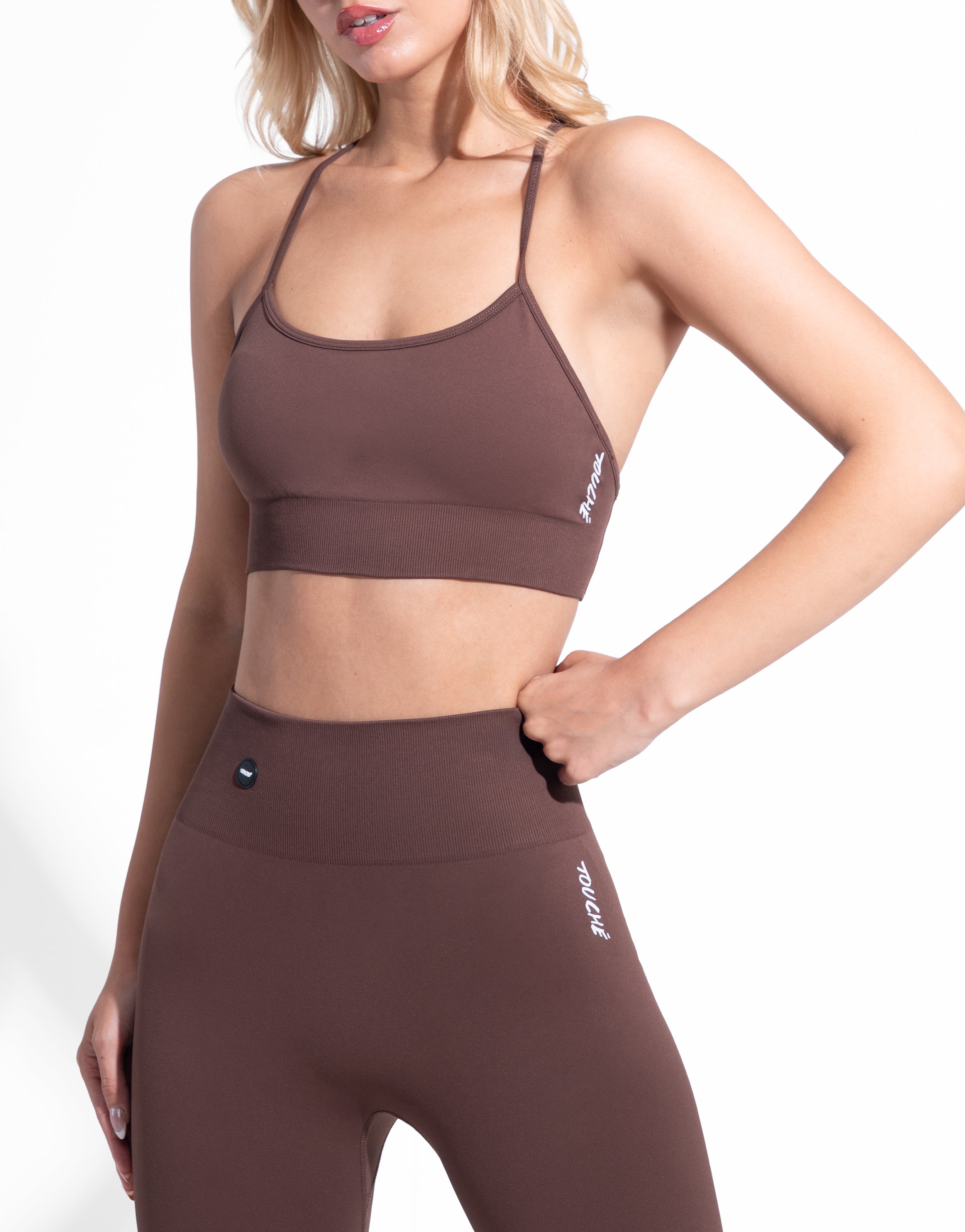 STRAPPY CAMEL TOP SEAMLESS