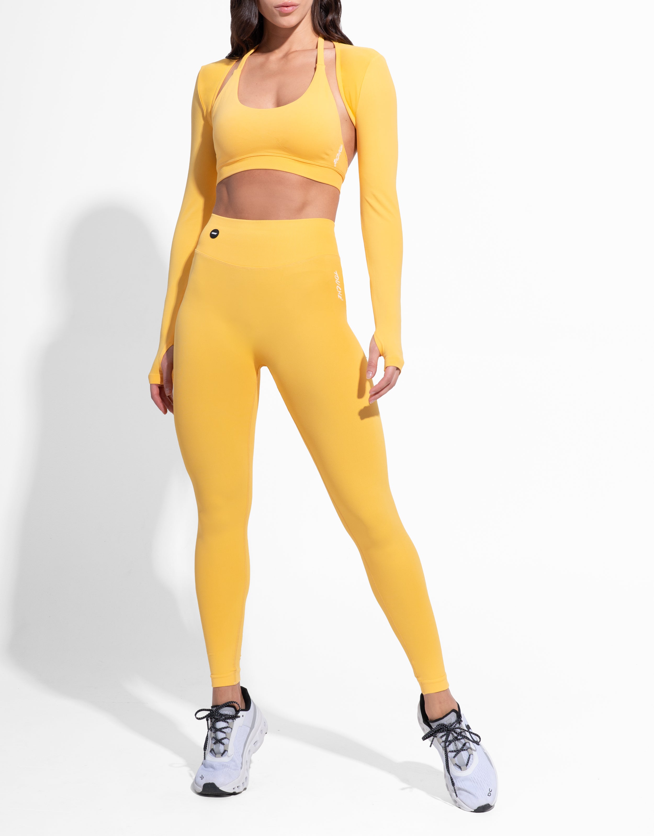 TIGHT YELLOW SLEEVE SEAMLESS