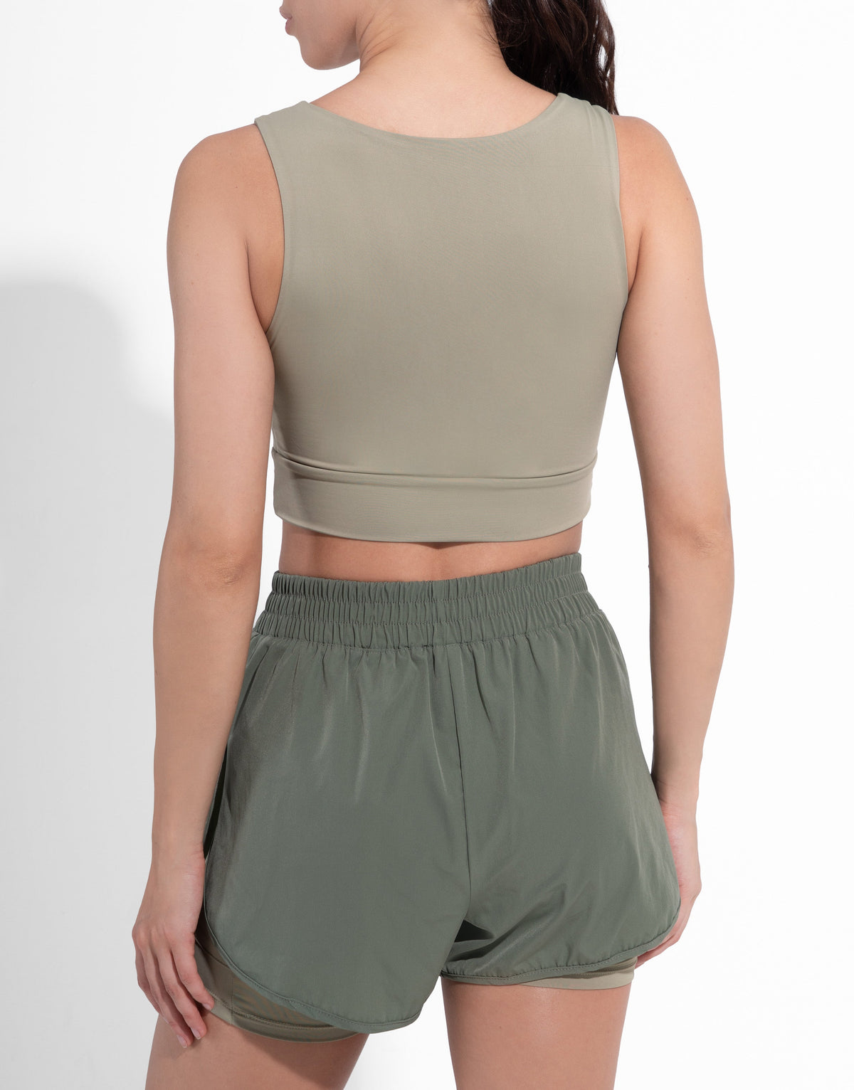 RUNNING OLIVE TOP