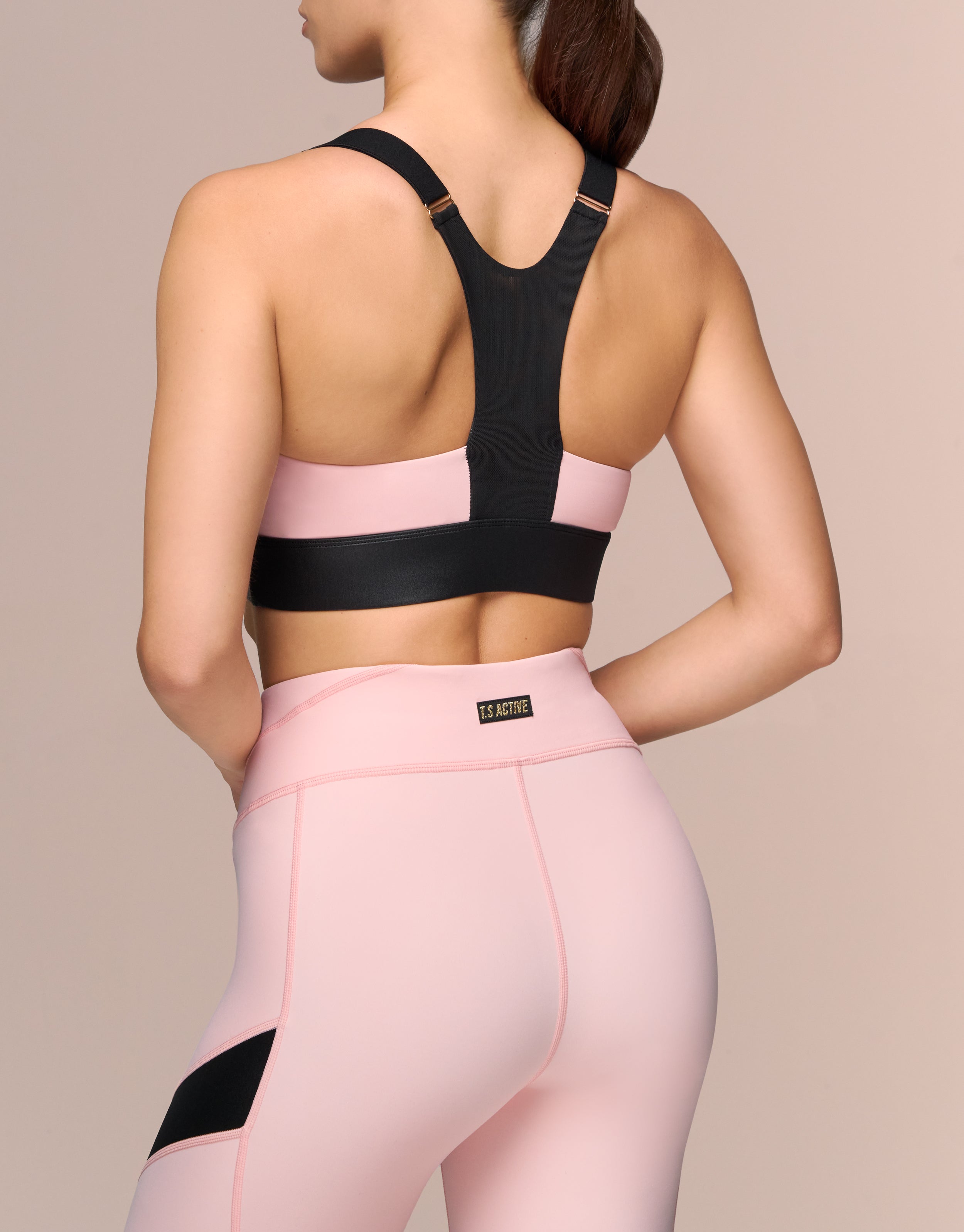 BARRE ROSE TOP