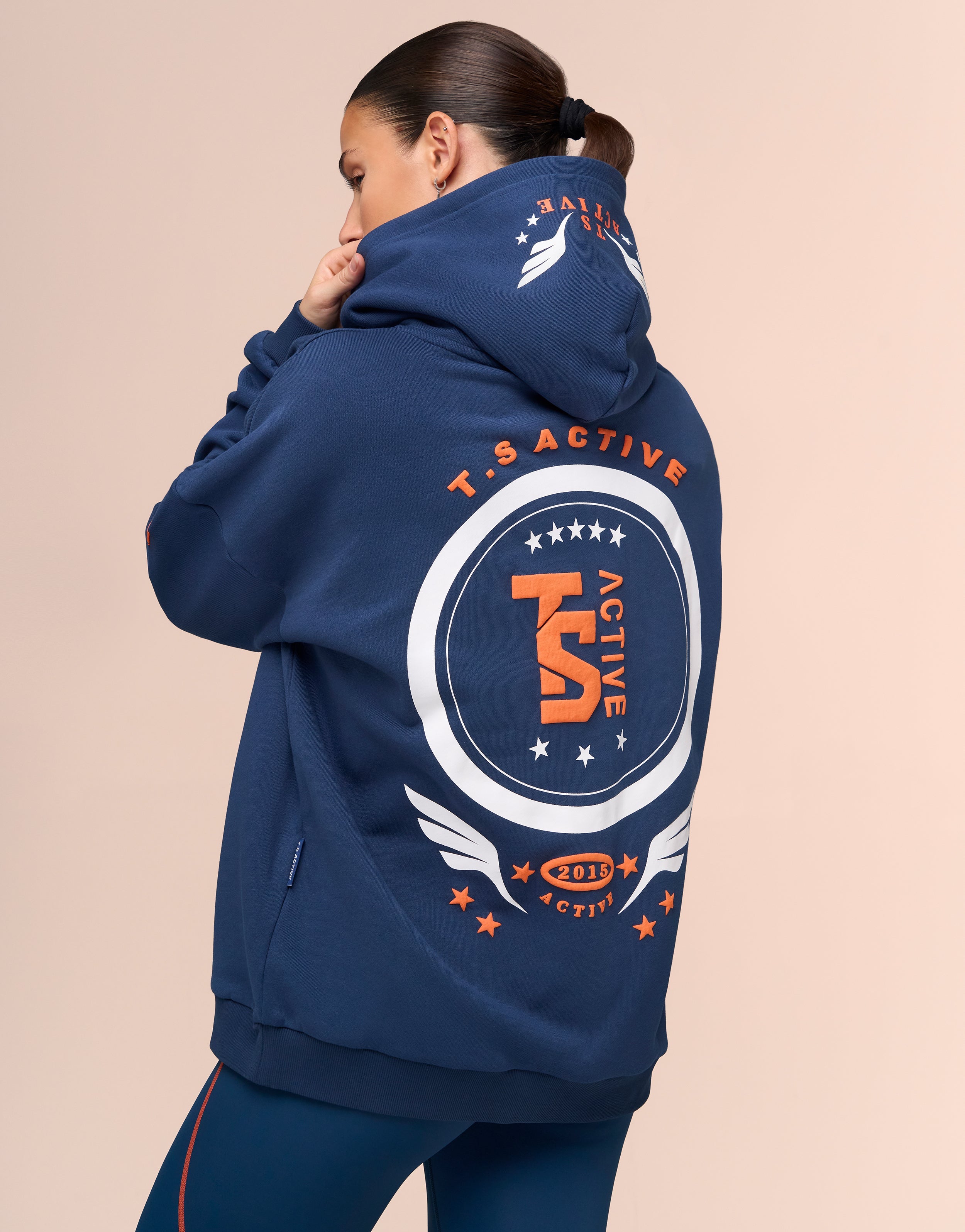 VARSITY PETROL HOODIE