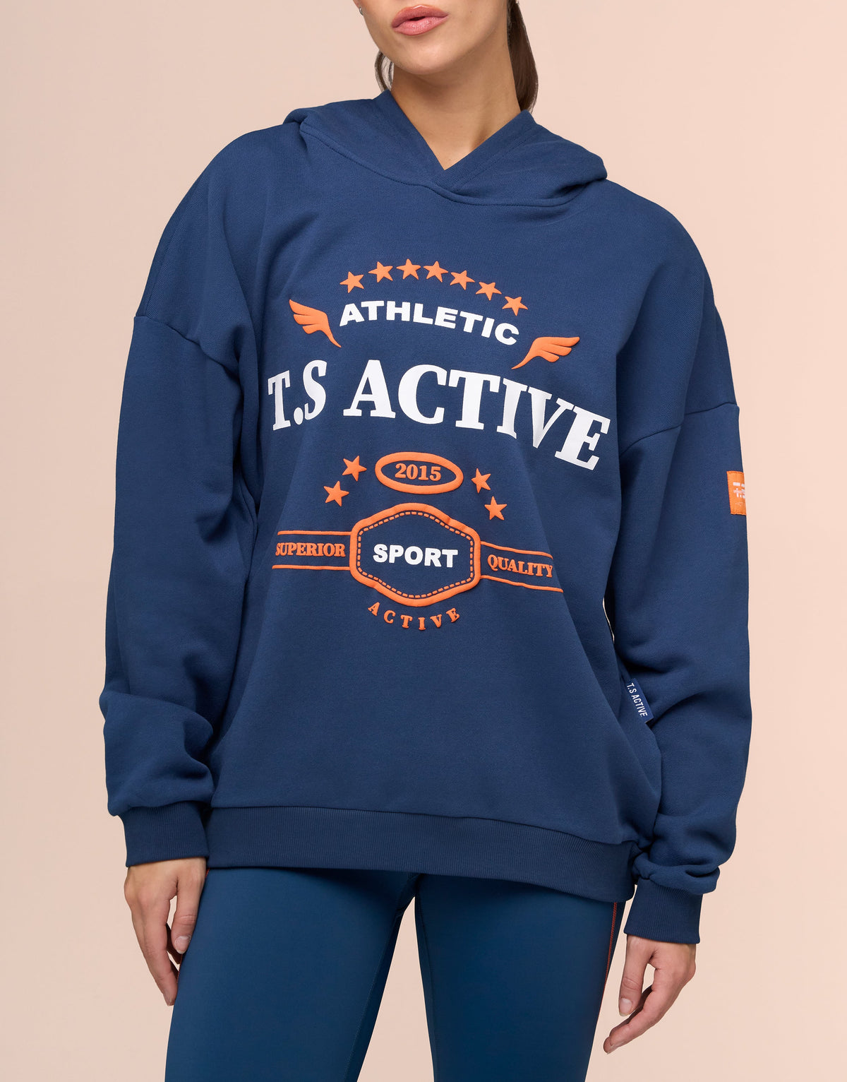 VARSITY PETROL HOODIE