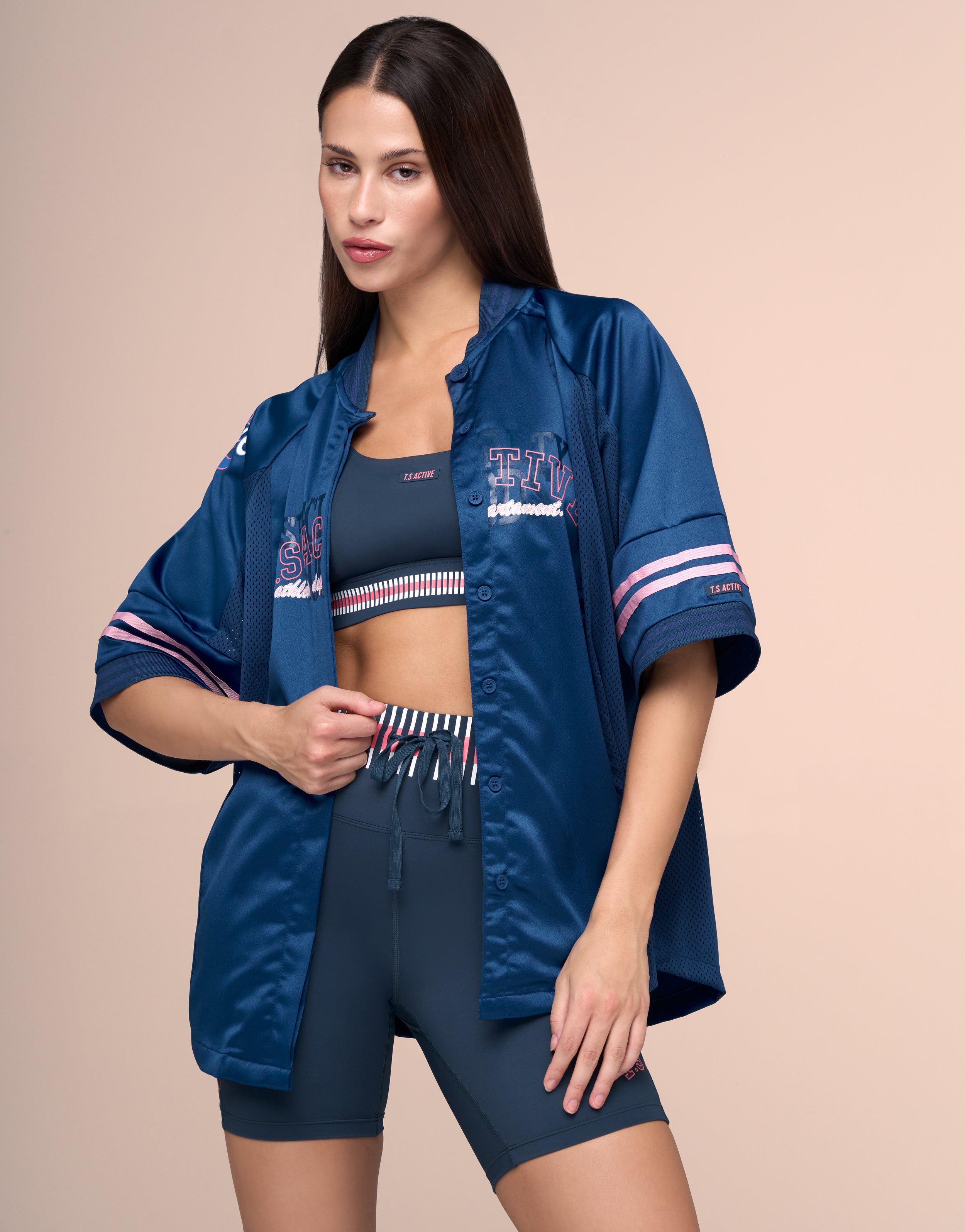 WILD PITCH NAVY SHIRT