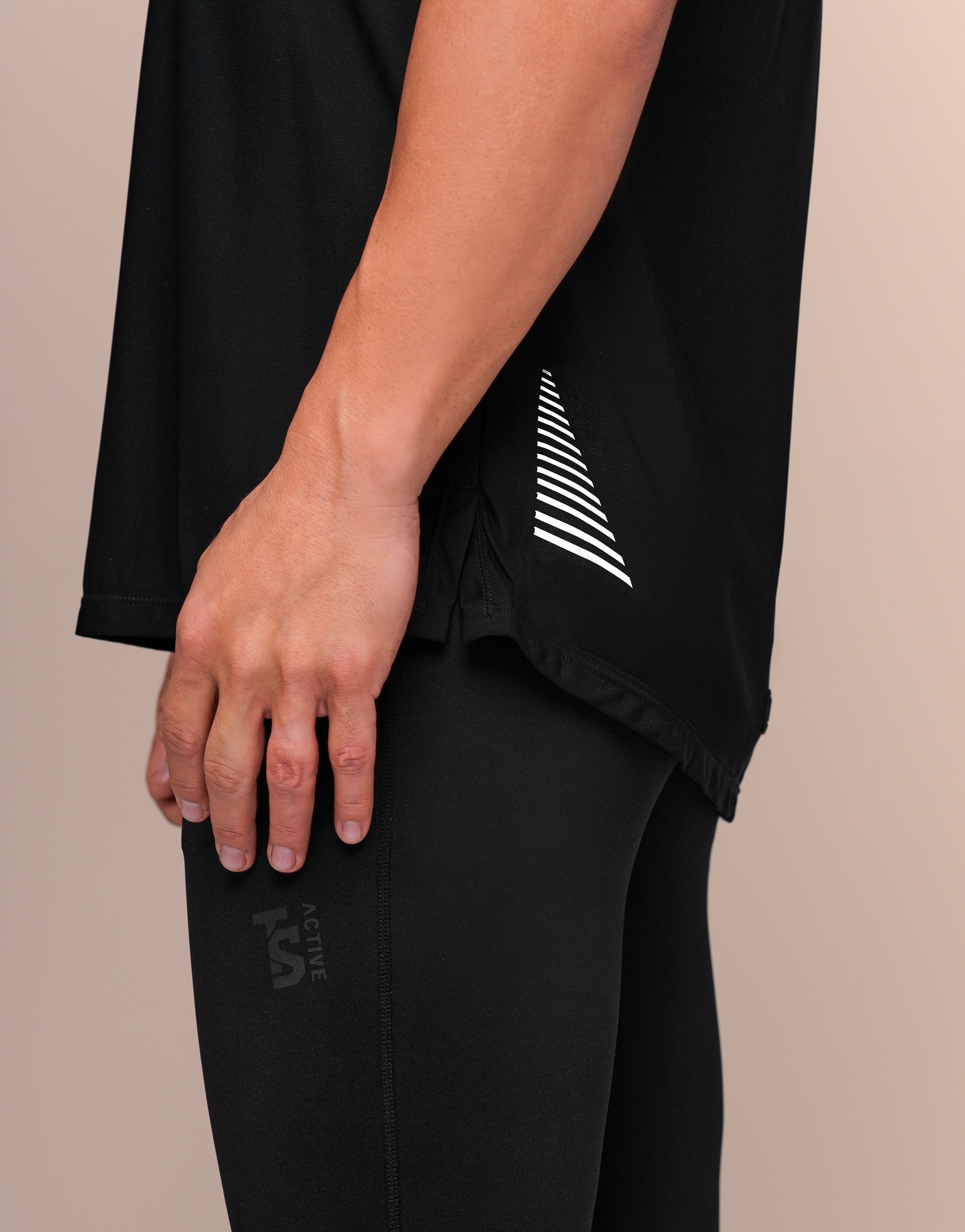 SWEAT BLACK TEE