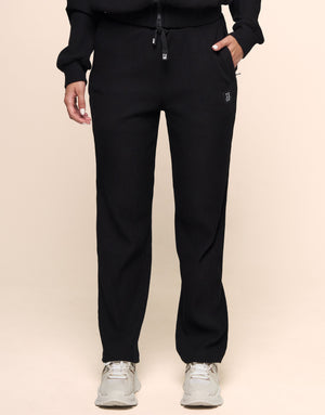 KNIT BLACK PANT