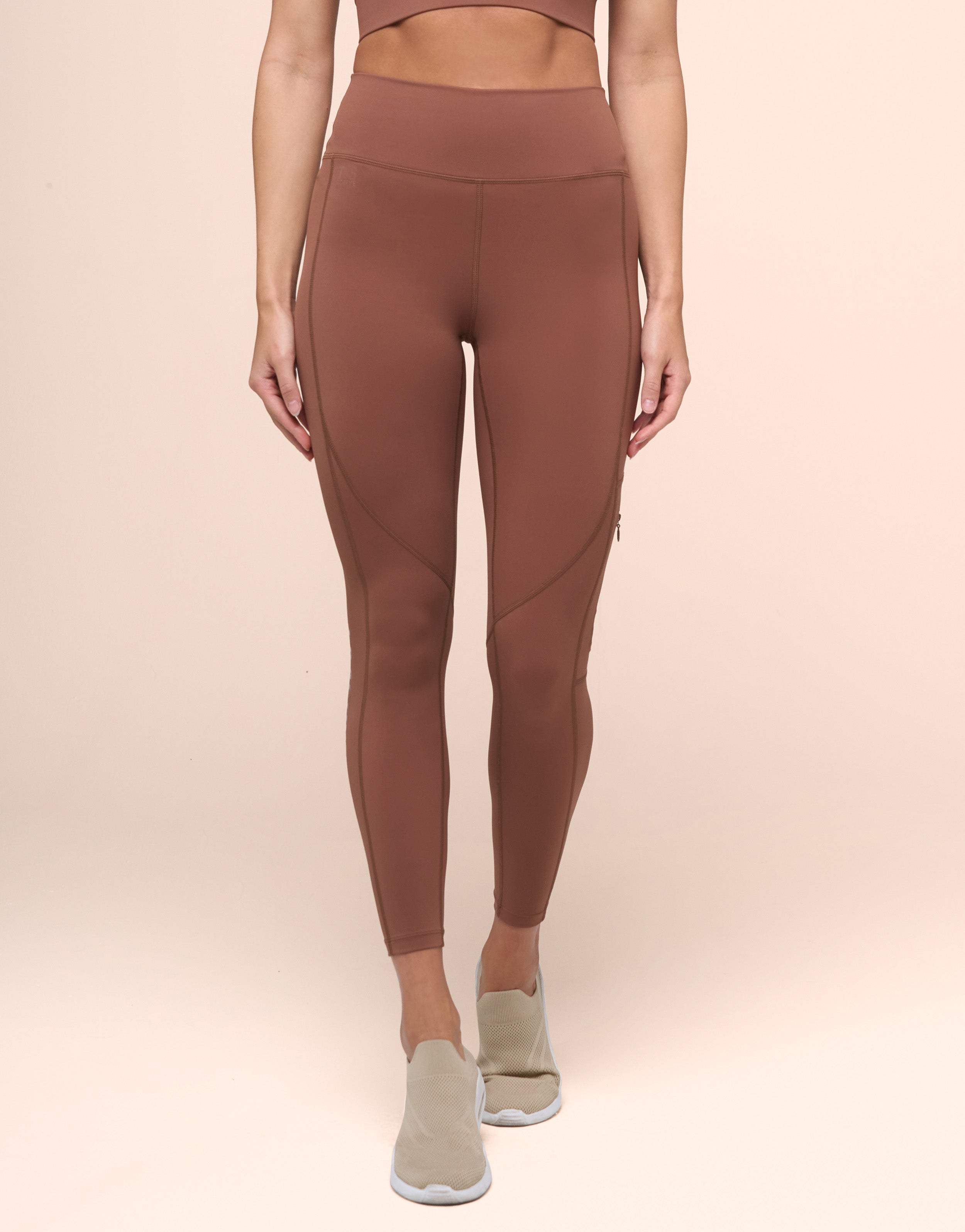 KNITTED MOCHA LEGGING