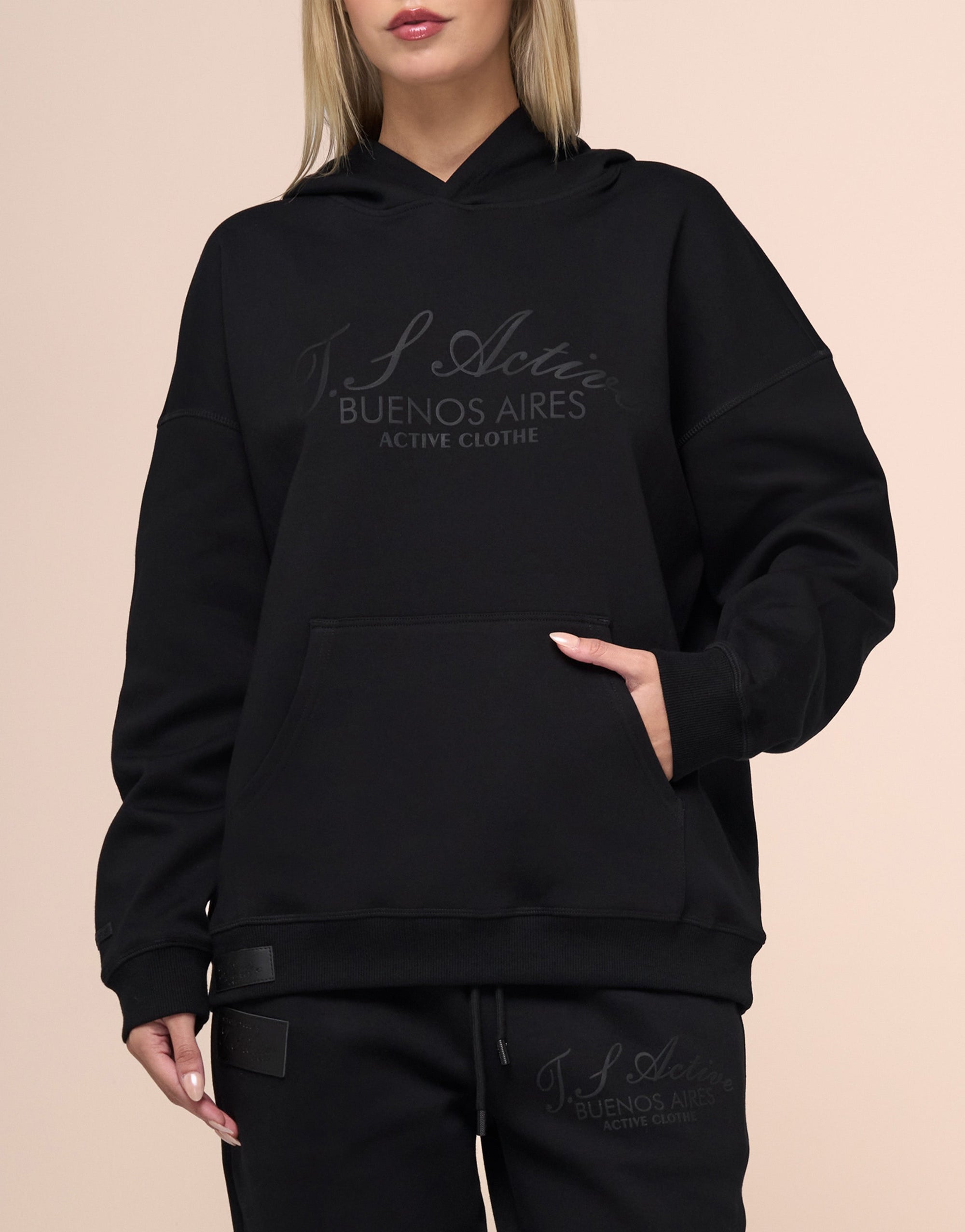 VERSALLES BLACK HOODIE