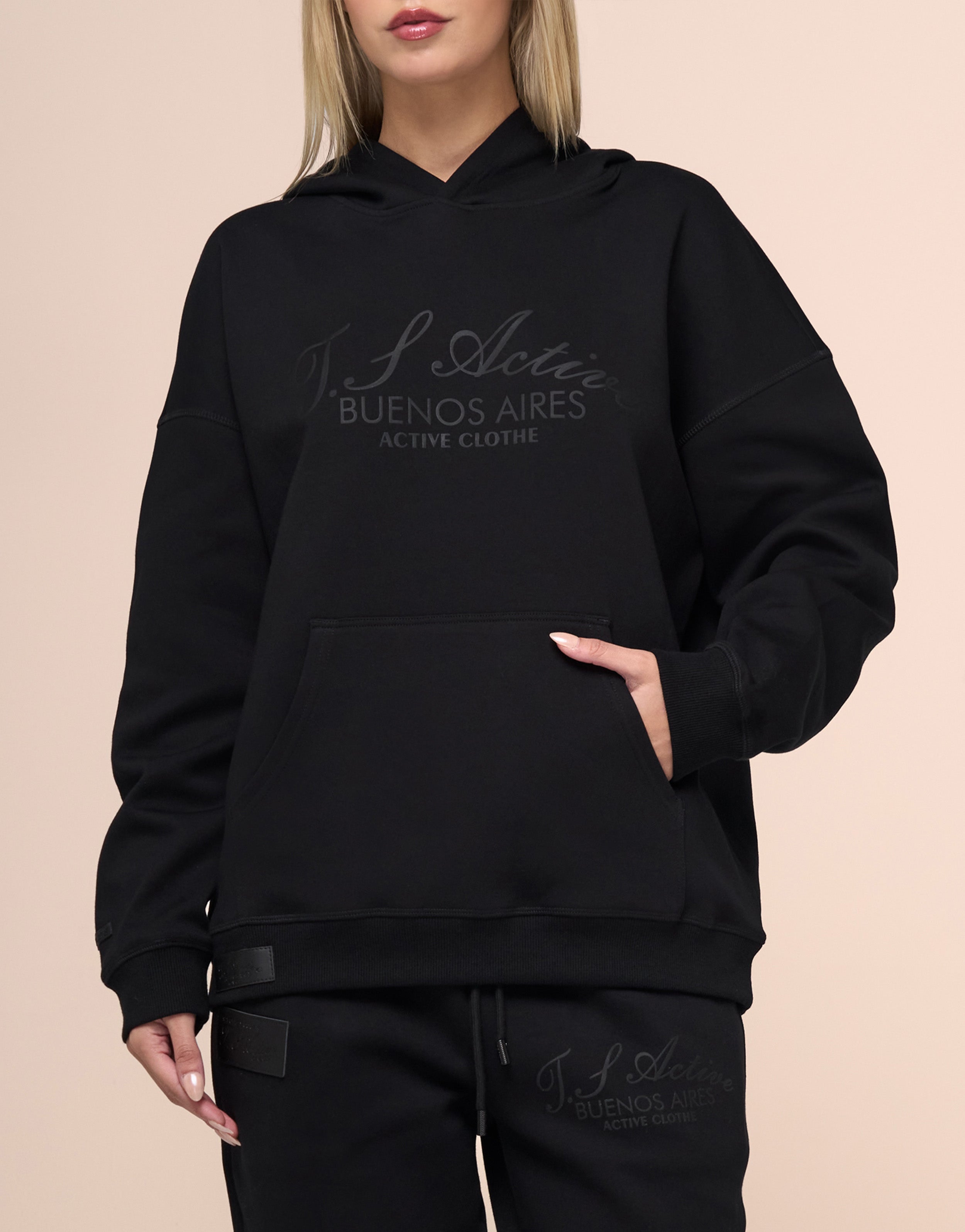 VERSALLES BLACK HOODIE
