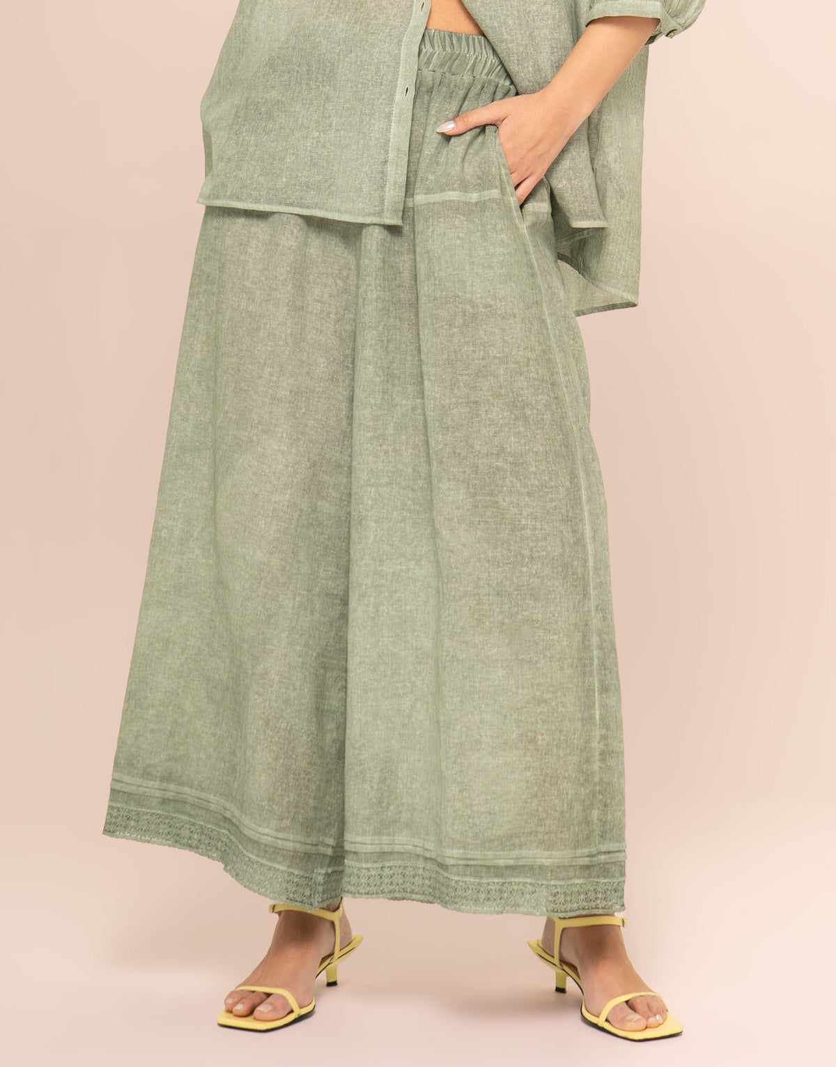 PANTALON ADELE VERDE