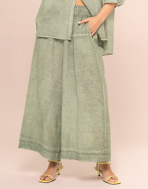 PANTALON ADELE VERDE