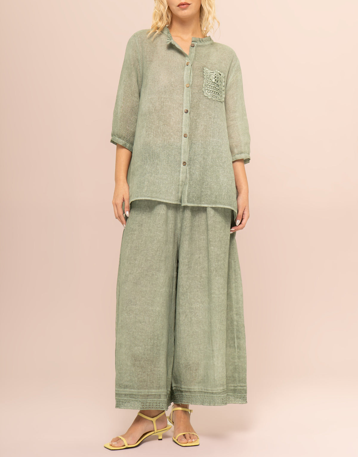 PANTALON ADELE VERDE