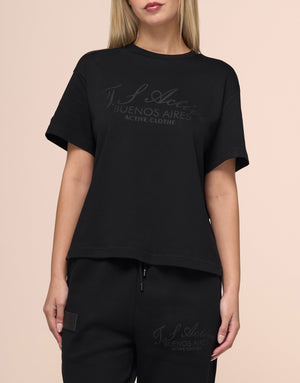 VERSALLES BLACK TEE