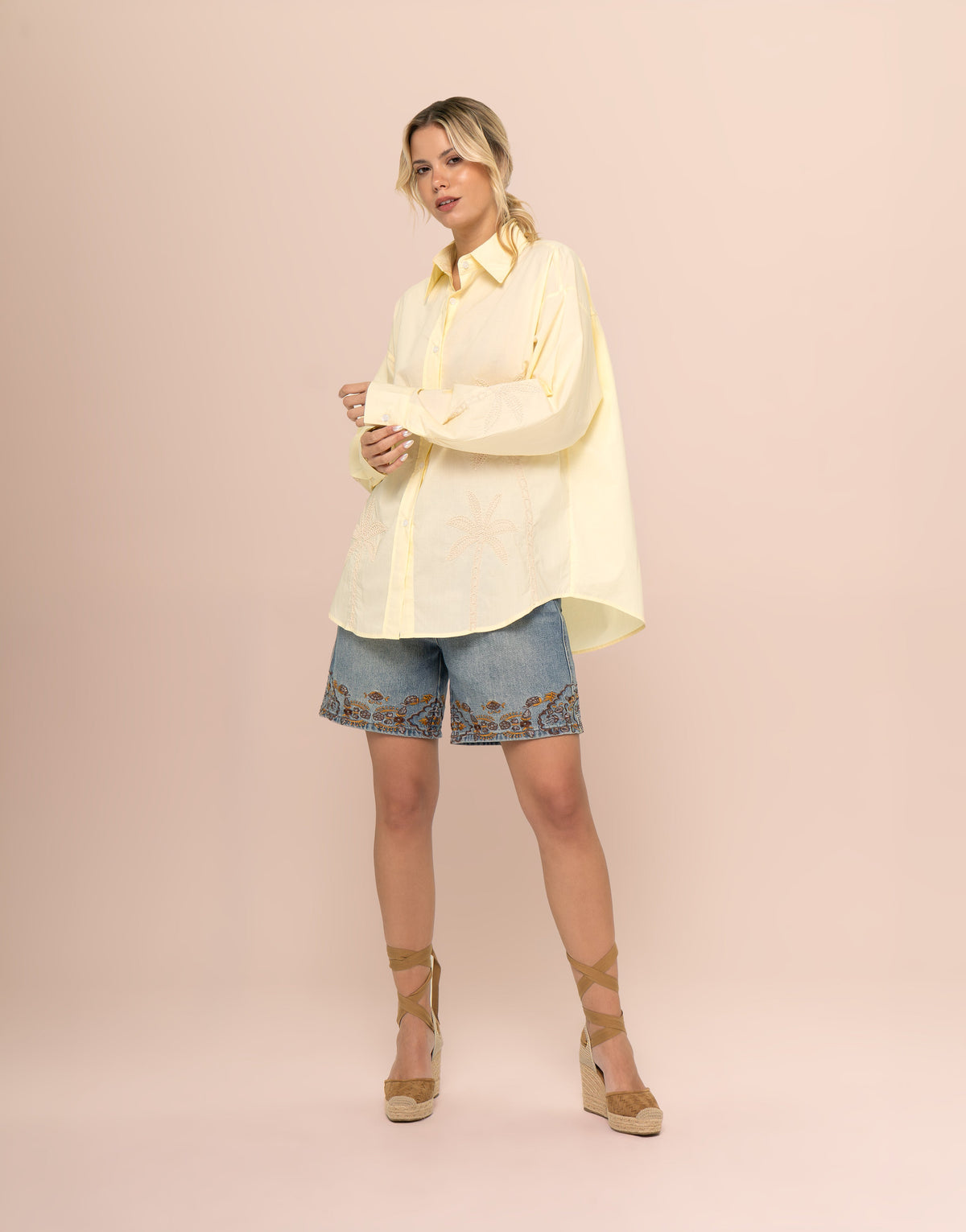 CAMISA JADE AMARILLA