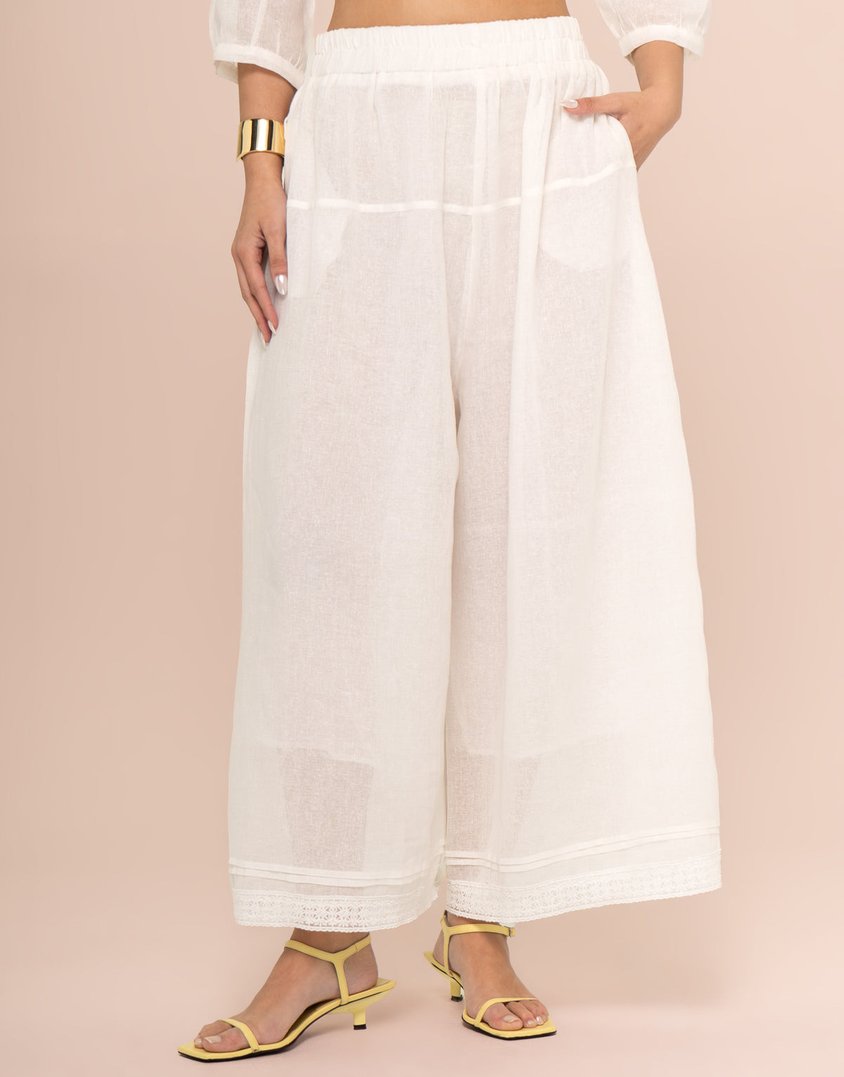 PANTALON ADELE BLANCO