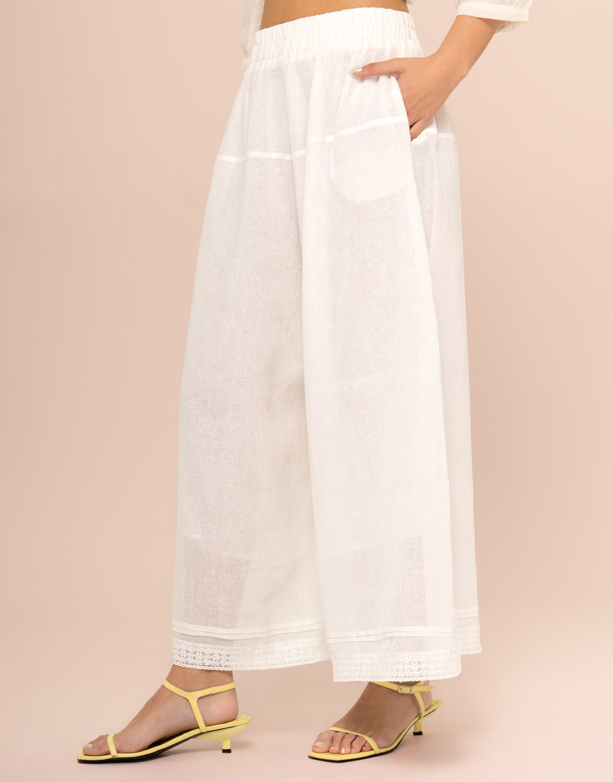 PANTALON ADELE BLANCO