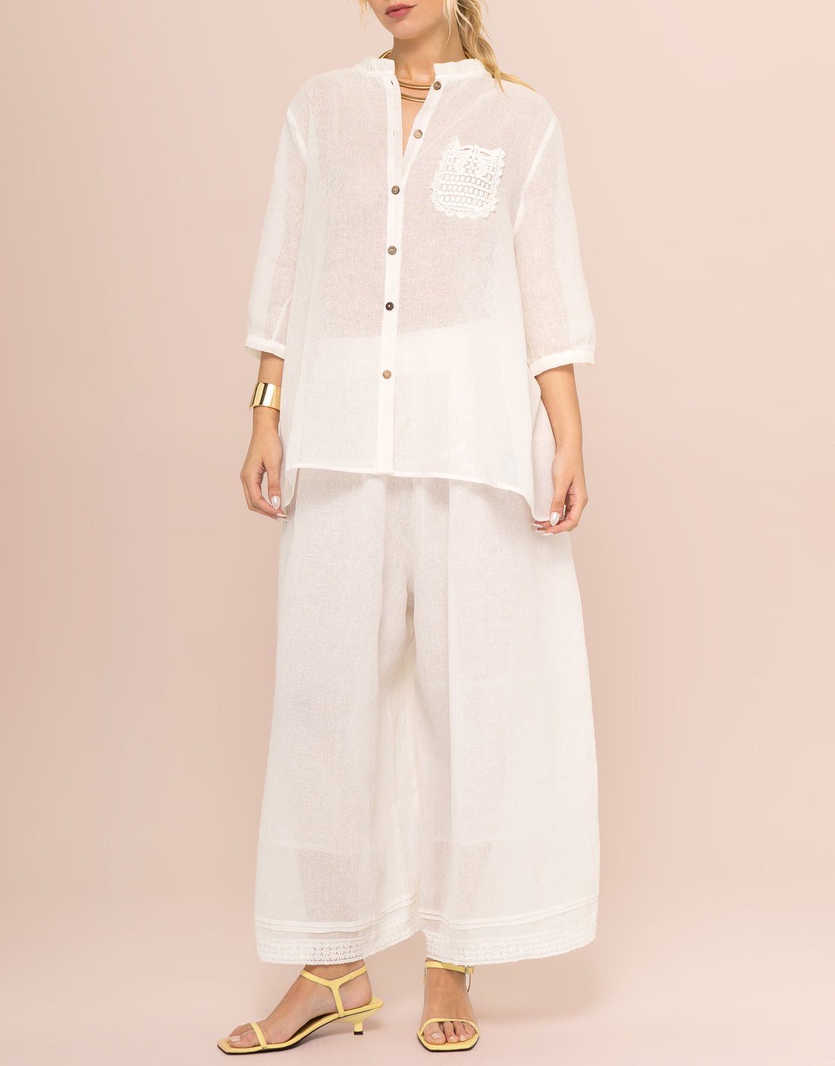 PANTALON ADELE BLANCO