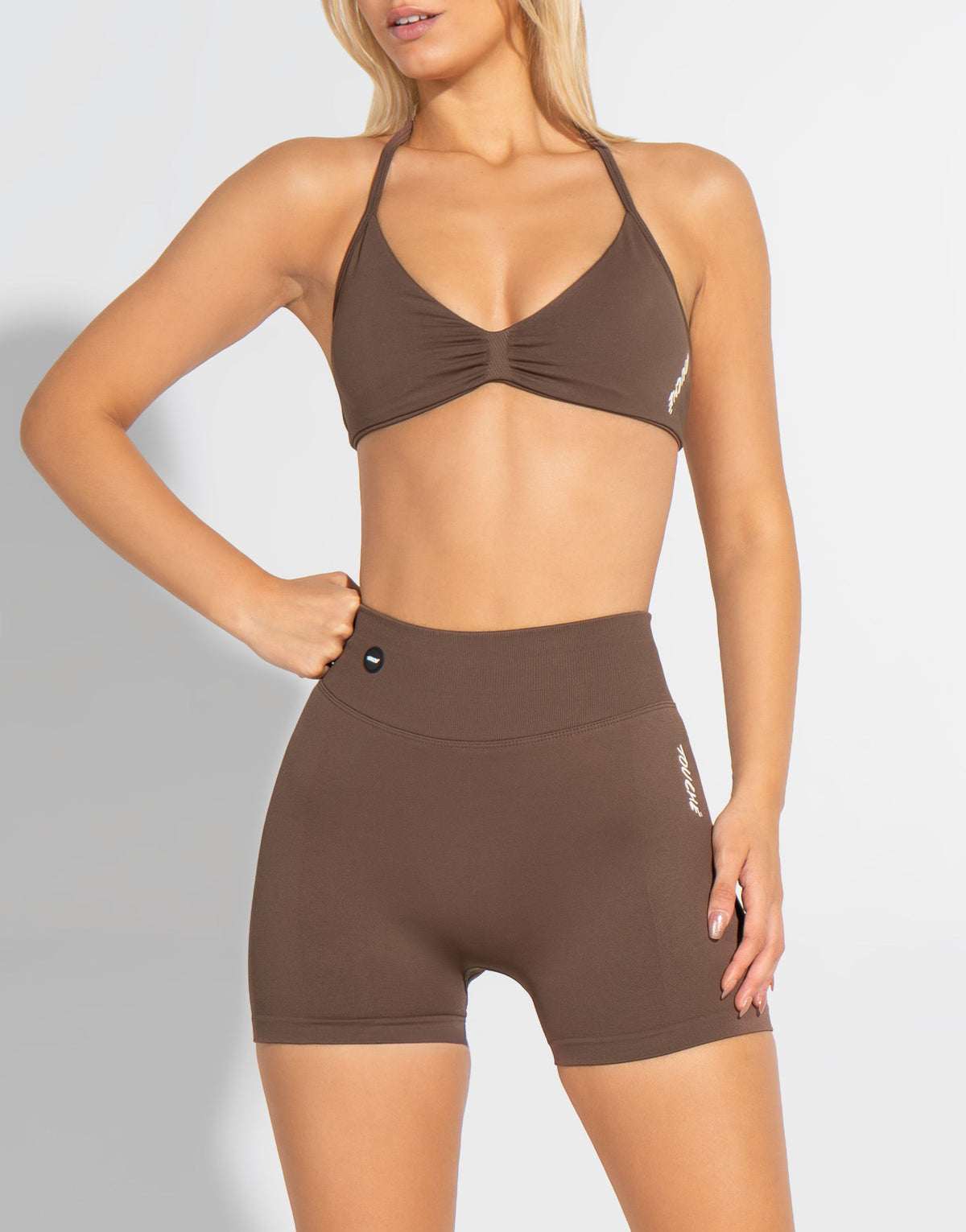 PRISM BROWN TOP SEAMLESS