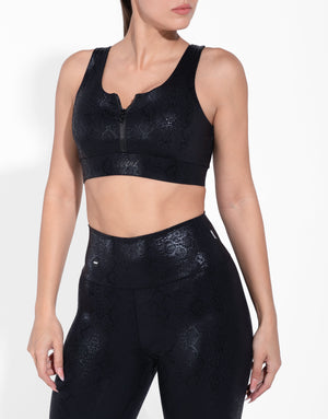 NOIR SNAKE TOP