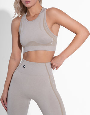 BASIC BEIGE BRA SEAMLESS