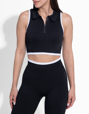 CHIC BLACK TOP SEAMLESS