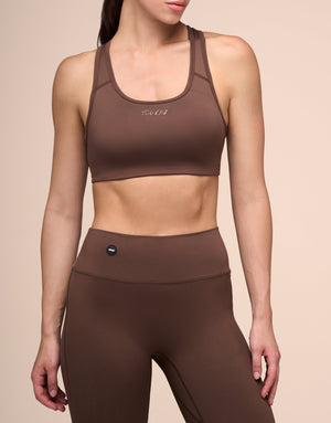 OXFORD MOCHA TOP