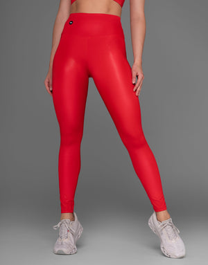 RED SHINE LEGGING