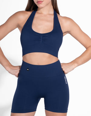 SENSE NAVY TOP SEAMLESS