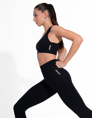 FLOW BLACK TOP SEAMLESS