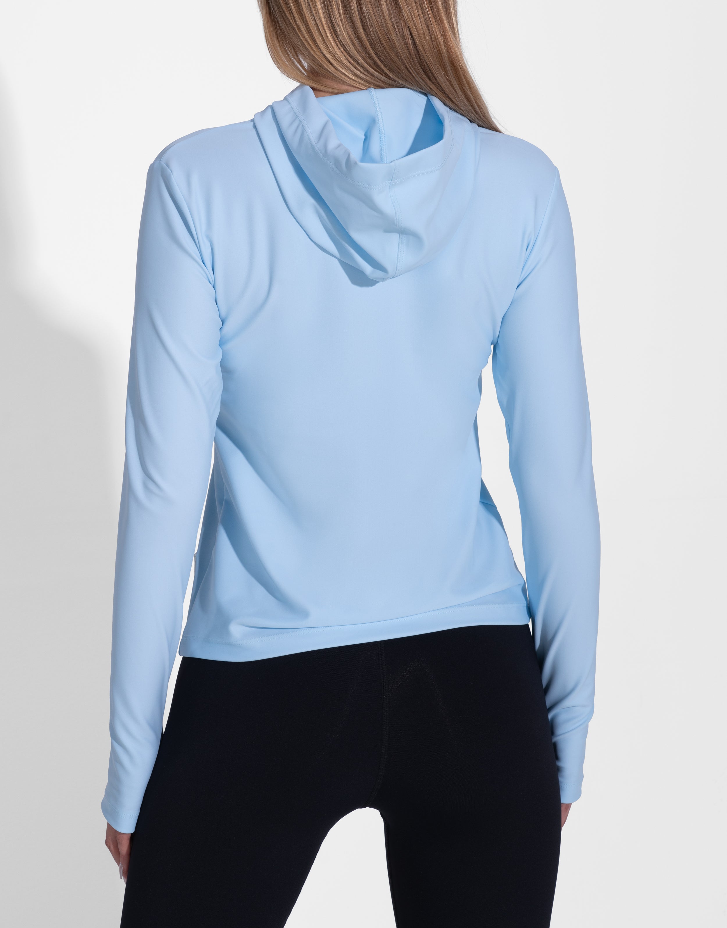 AQUA BASIC HOODIE