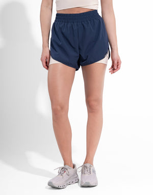 RUNNING NAVY SHORT