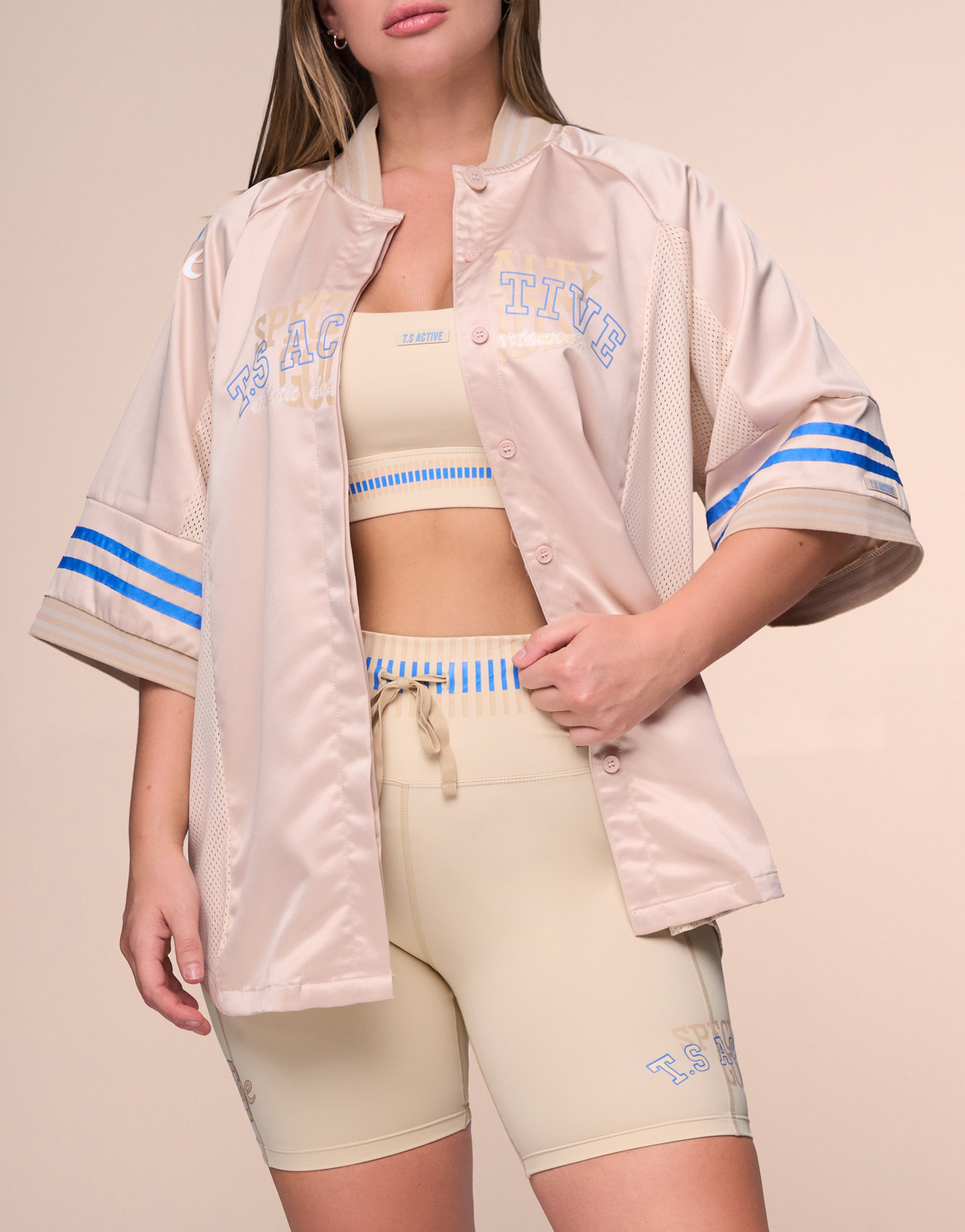 WILD PITCH BEIGE SHIRT