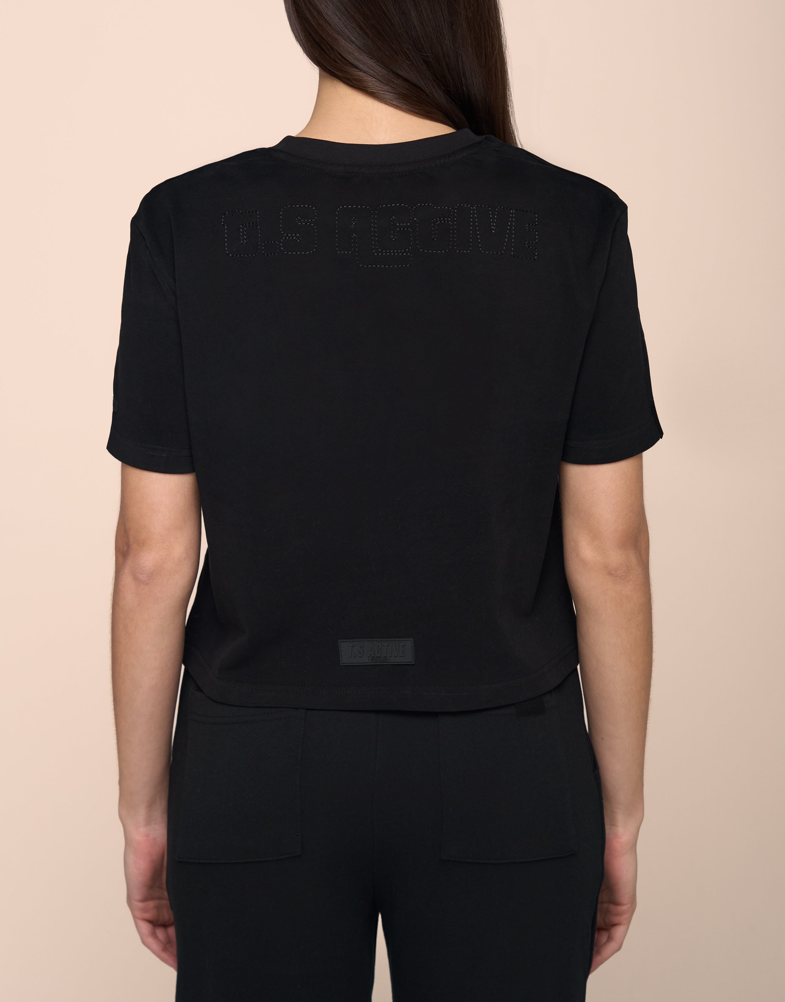 COLUMBIA BLACK TEE