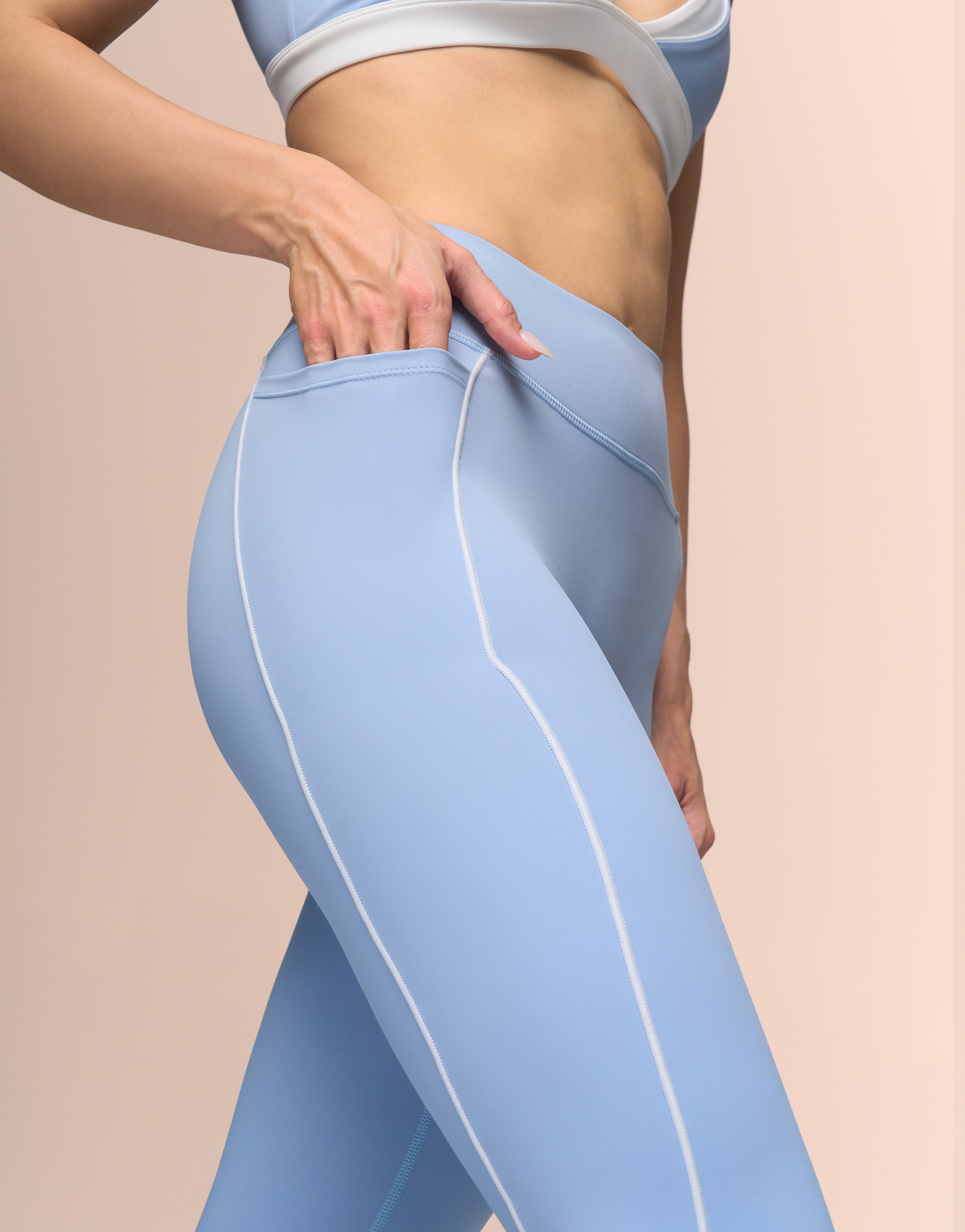 BLOSSOM BABY BLUE LEGGING