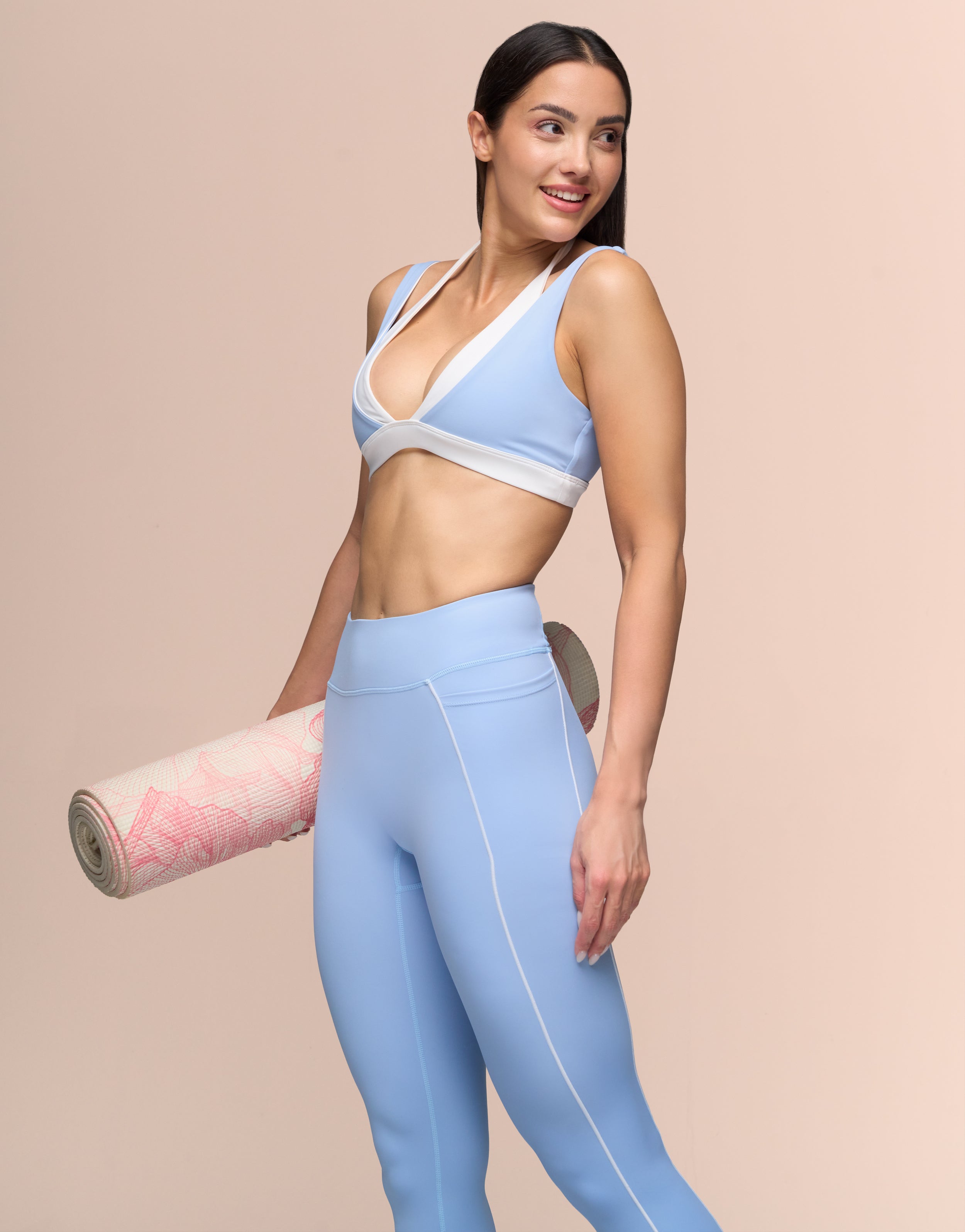 BLOSSOM BABY BLUE TOP